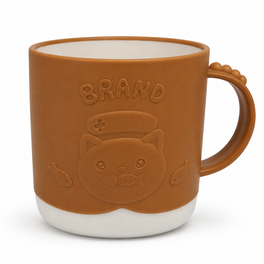 BABY IMP CUP BEAR PEACH