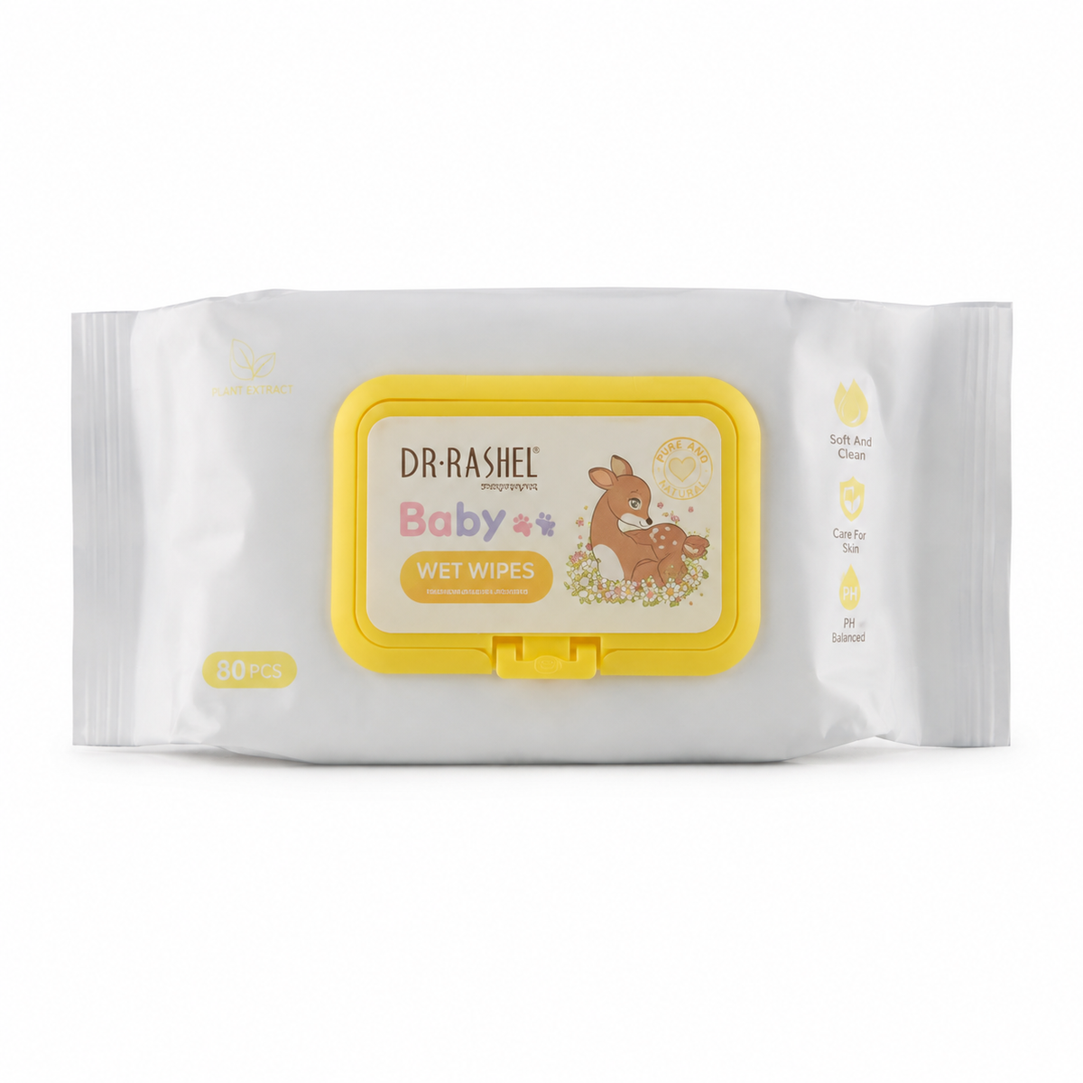 DR.RASHEL BABY WET WIPES 80PCS