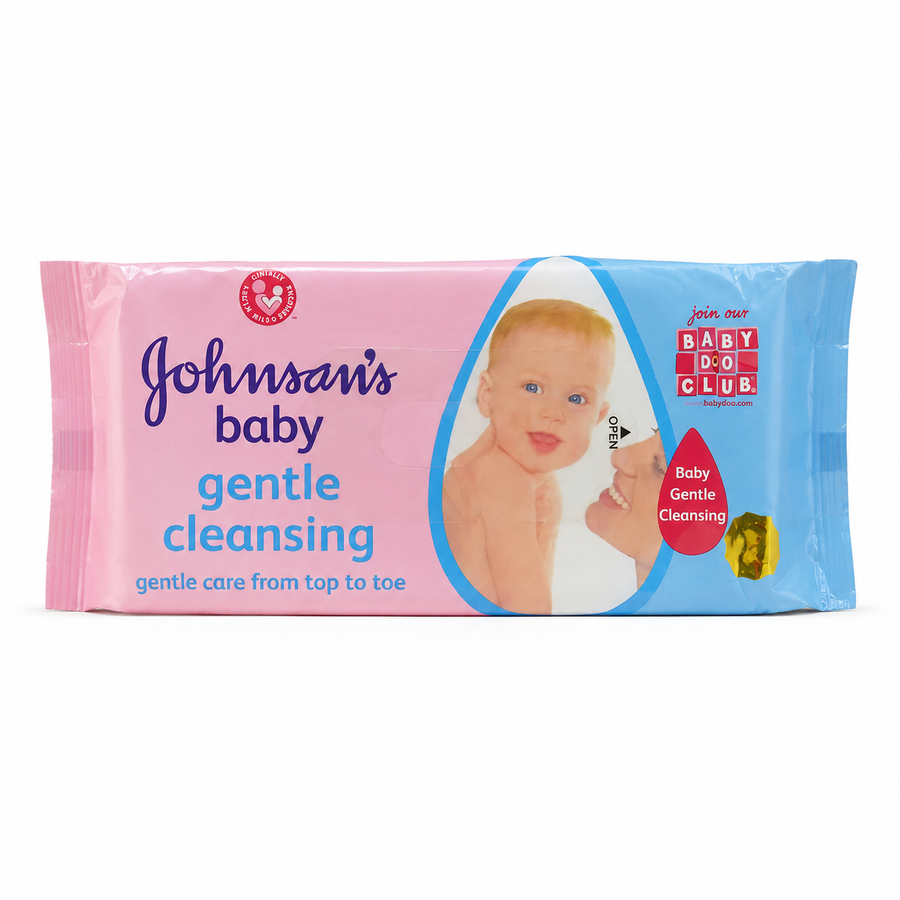 JOHNSANS GENTLE CLEANSING WIPES 72PCS