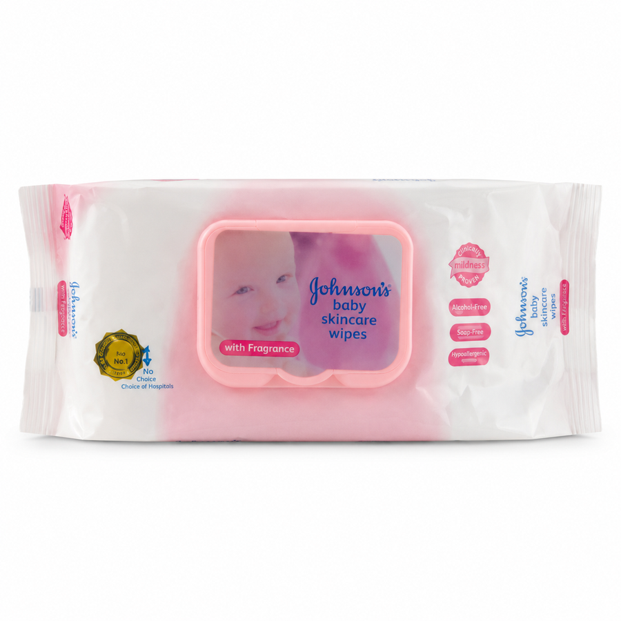 JOHNSON BABY WIPES 84PCS