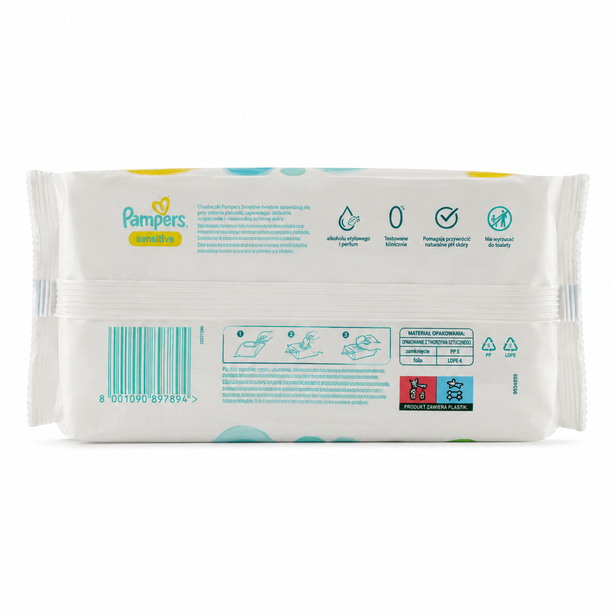 PAMPARS WIPES 84PCS