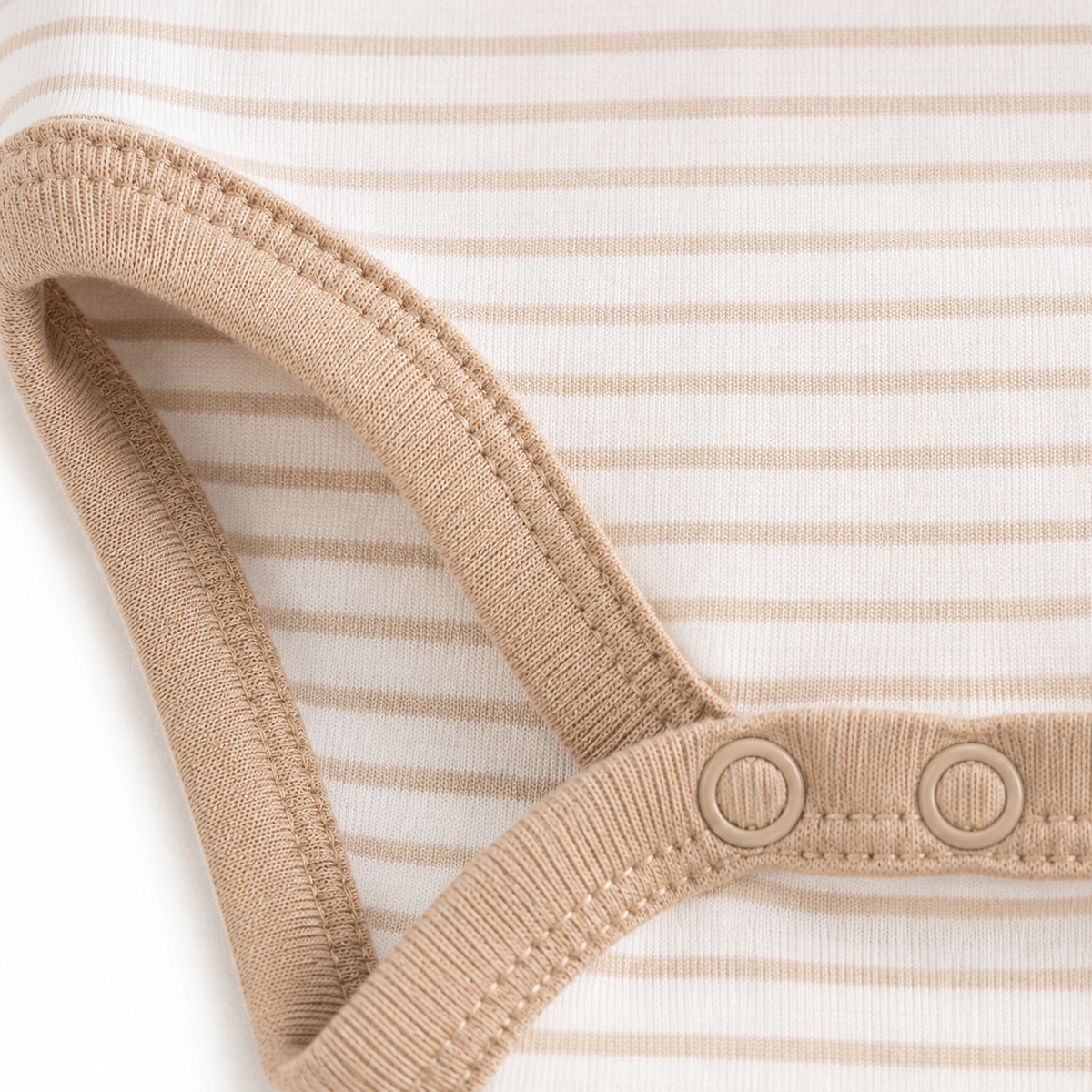 Full-Sleeve Cotton Baby Bodysuits 3-Pack – Brown Bear