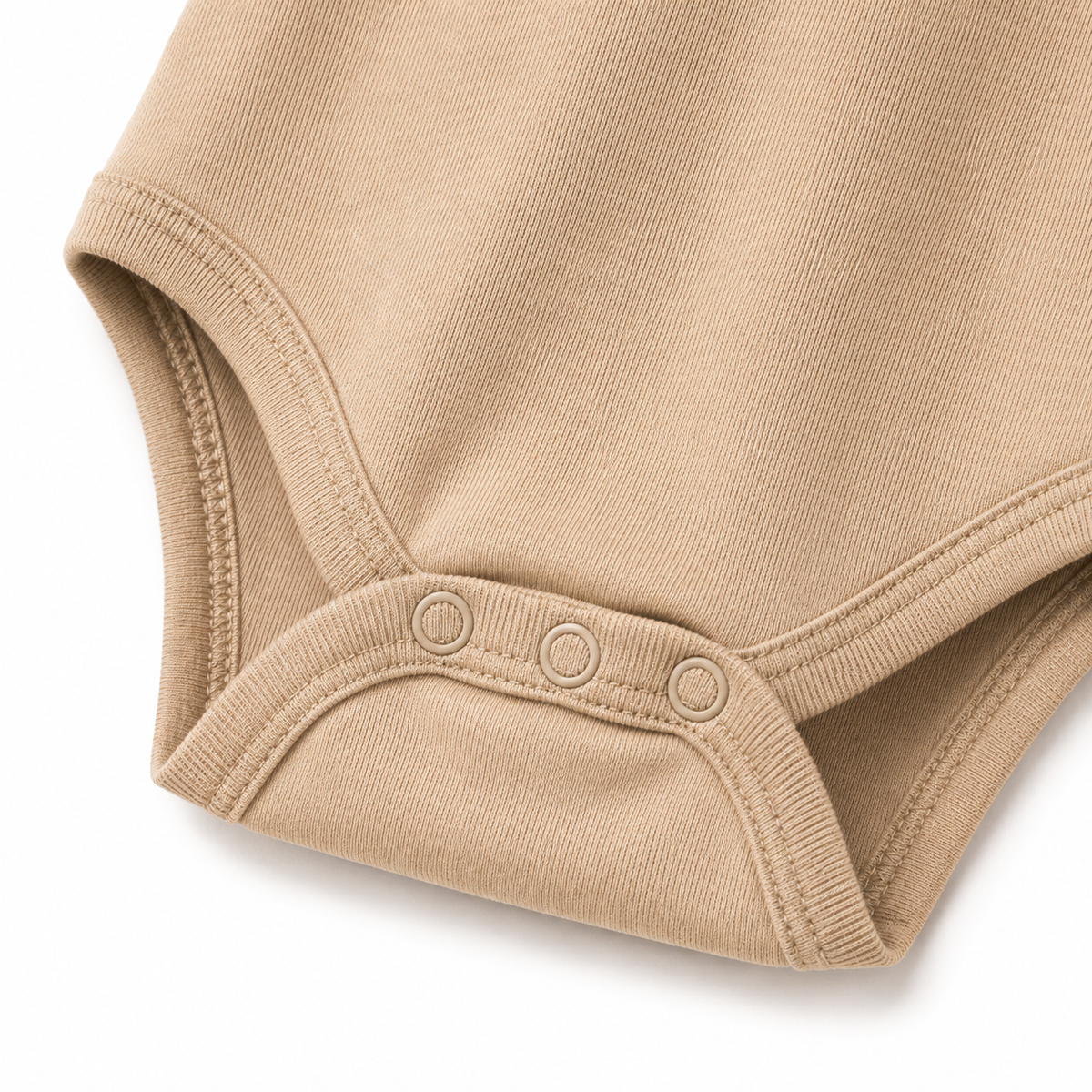 Full-Sleeve Cotton Baby Bodysuits 3-Pack – Brown Bear
