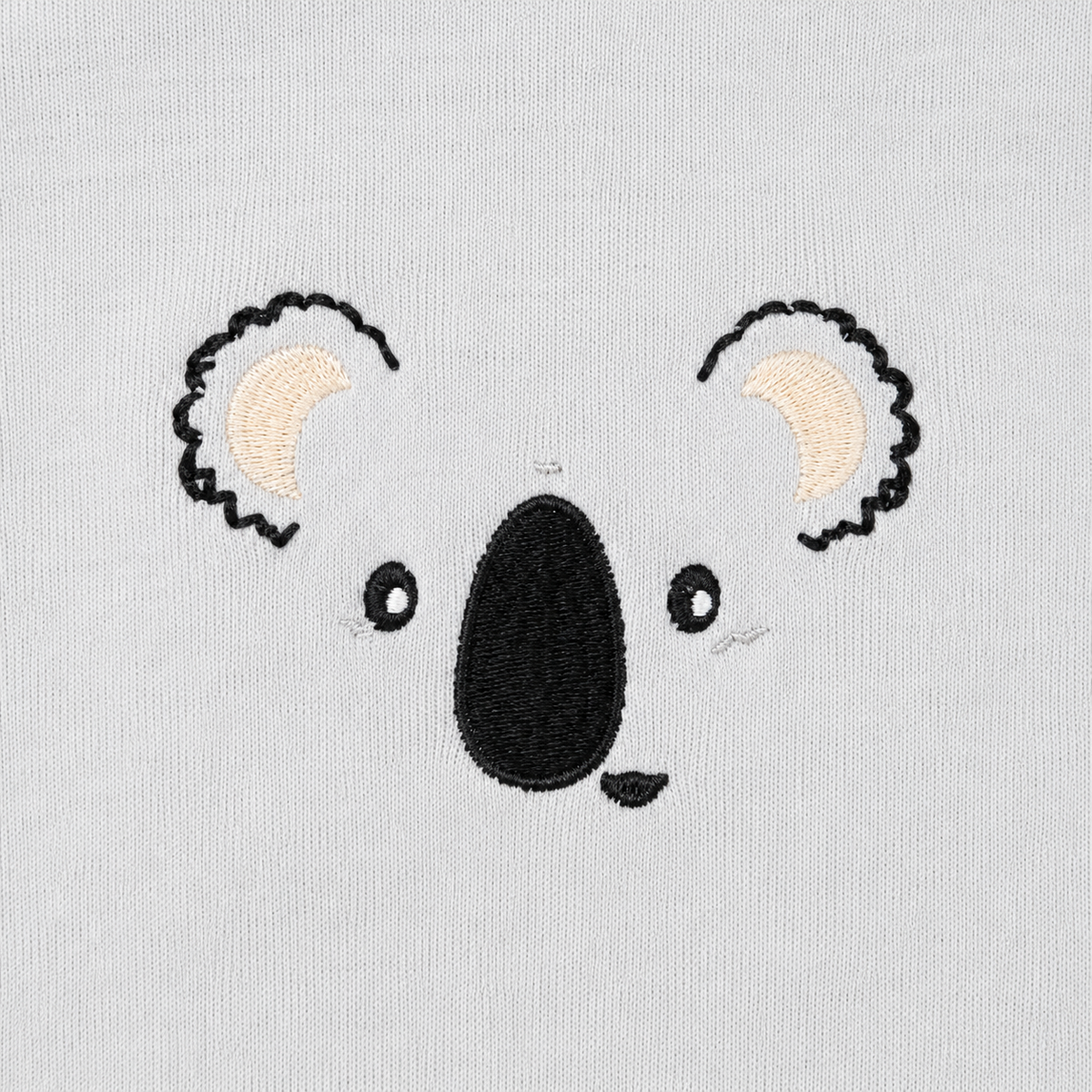 Full-Sleeve Cotton Baby Bodysuits 3-Pack – Grey Bear