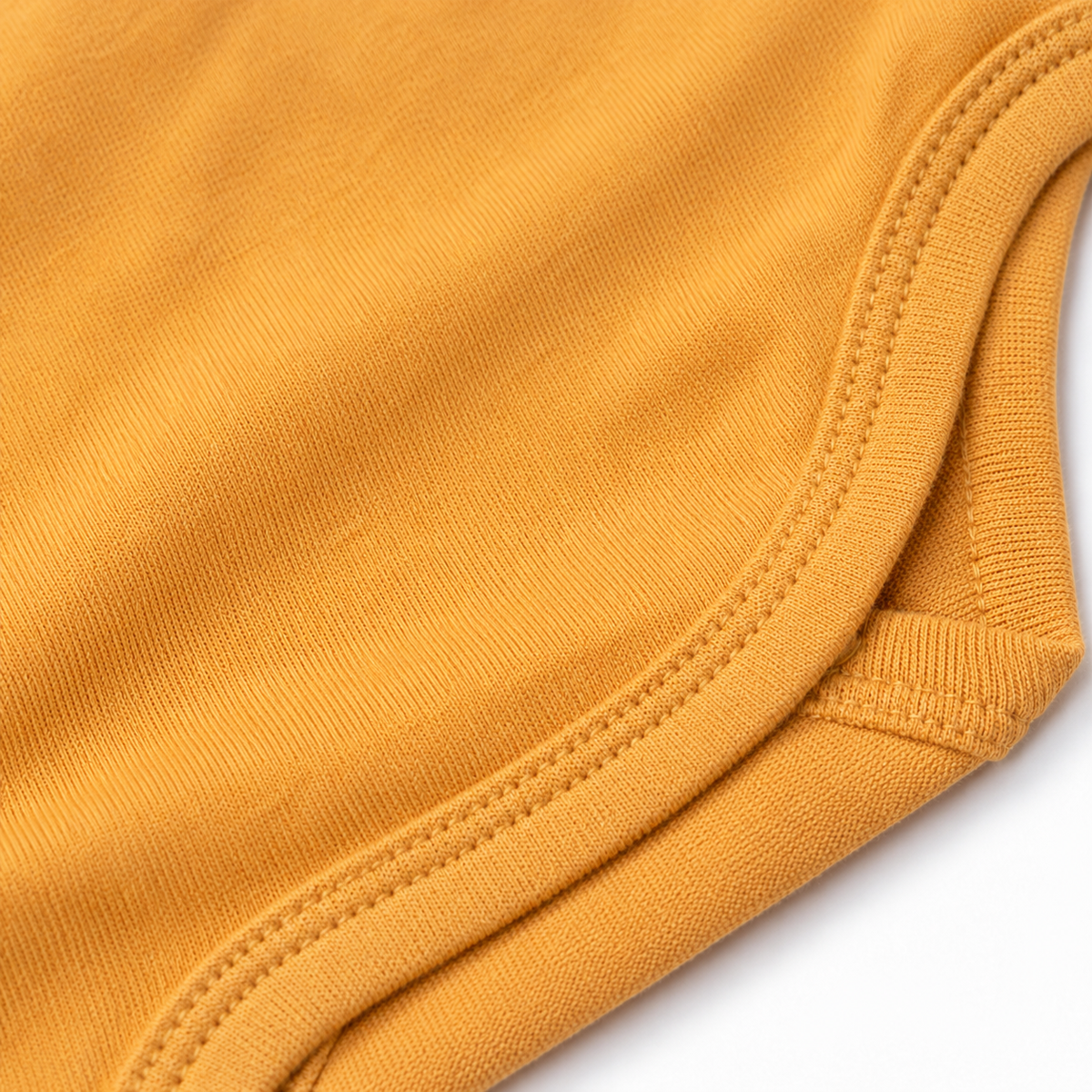Full-Sleeve Cotton Baby Bodysuits 3-Pack – Mustard Bear