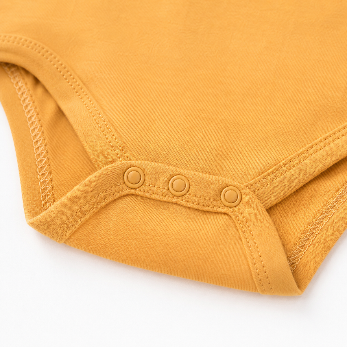 Full-Sleeve Cotton Baby Bodysuits 3-Pack – Mustard Bear