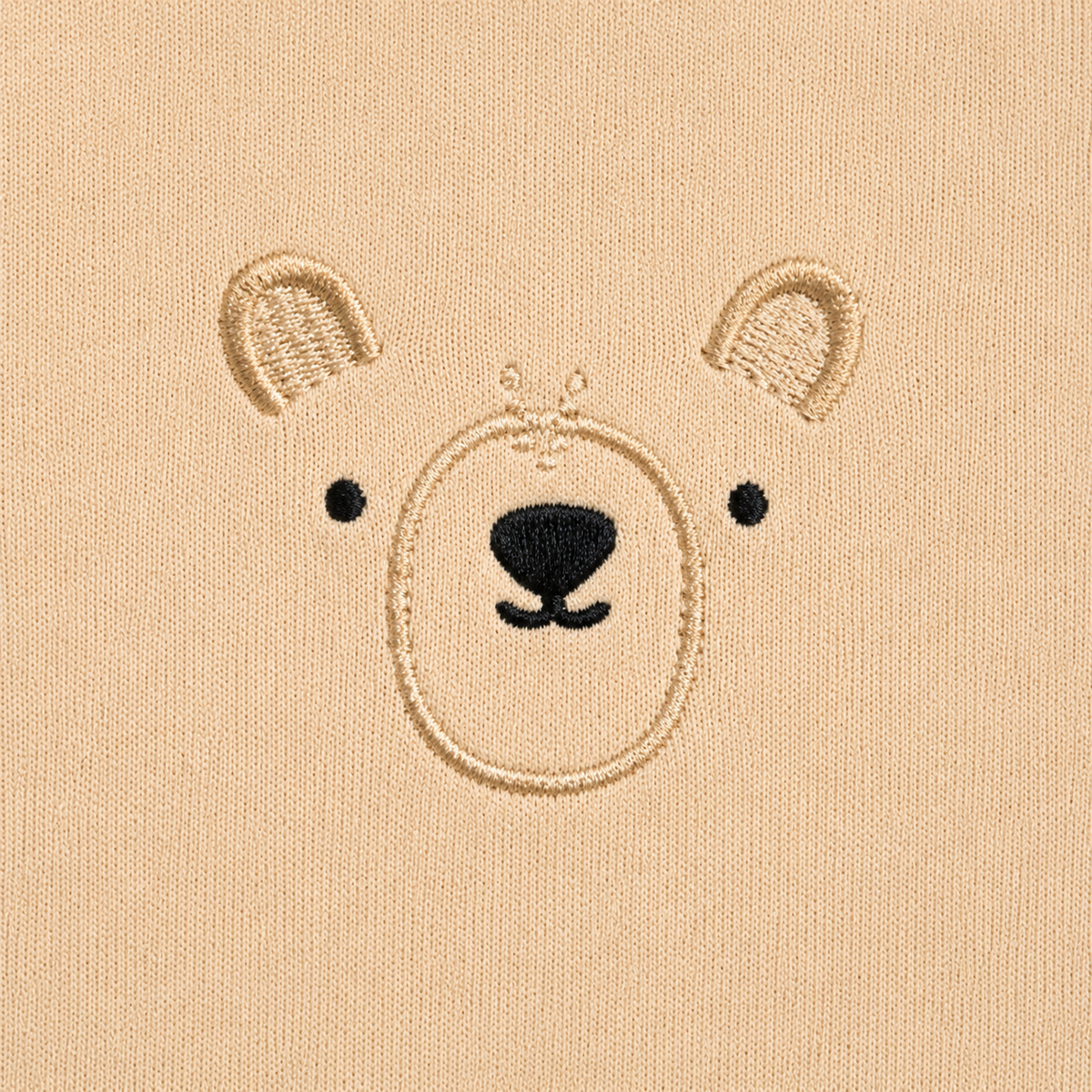 Half-Sleeve Cotton Baby Bodysuits 3-Pack – Brown Bear