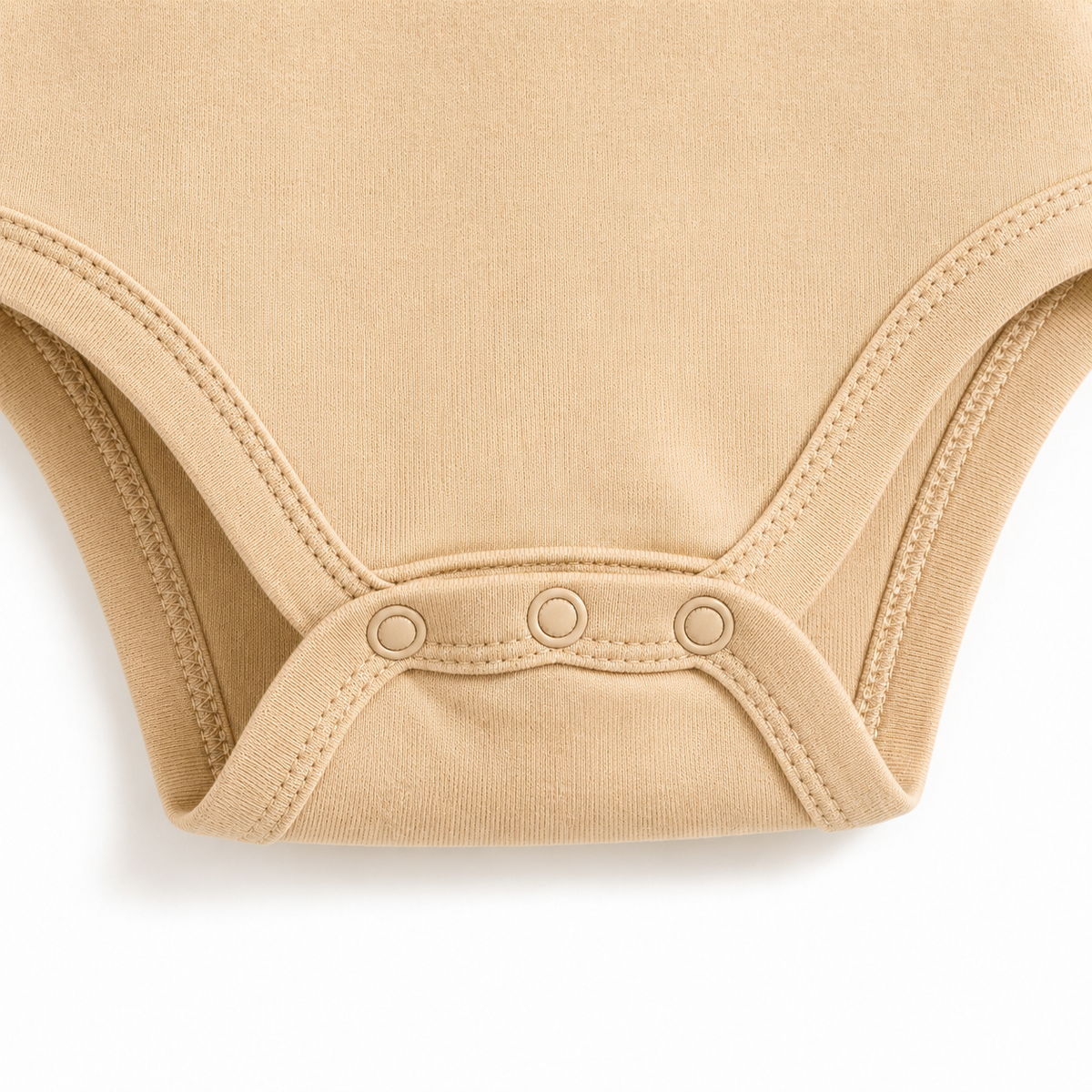 Half-Sleeve Cotton Baby Bodysuits 3-Pack – Brown Bear