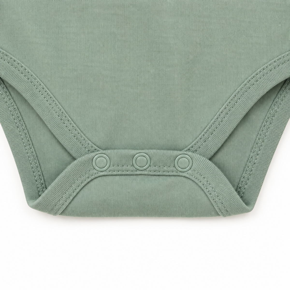 Half-Sleeve Cotton Baby Bodysuits 3-Pack – Green Turtle