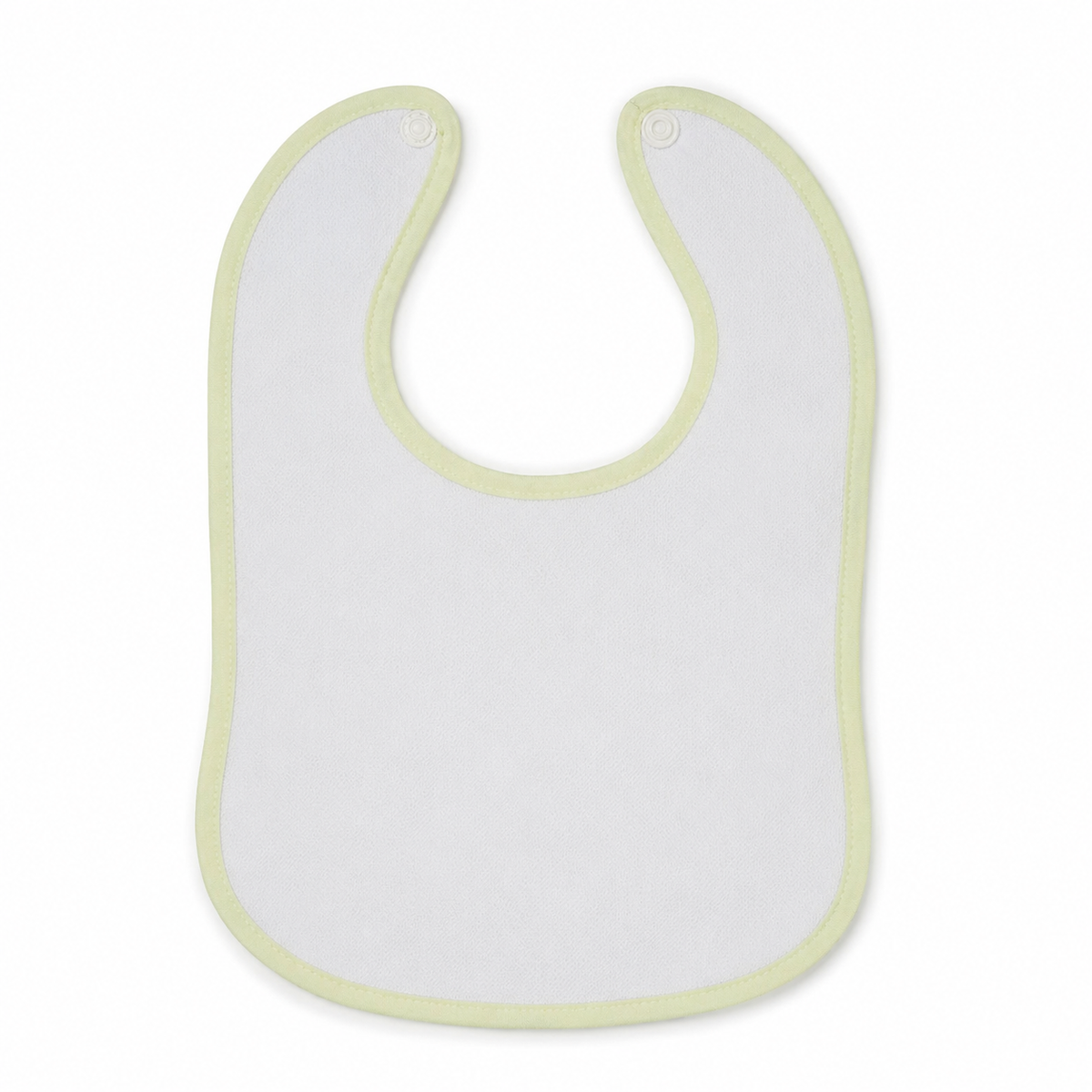BABY BIB TIE PRINTED YELLOW