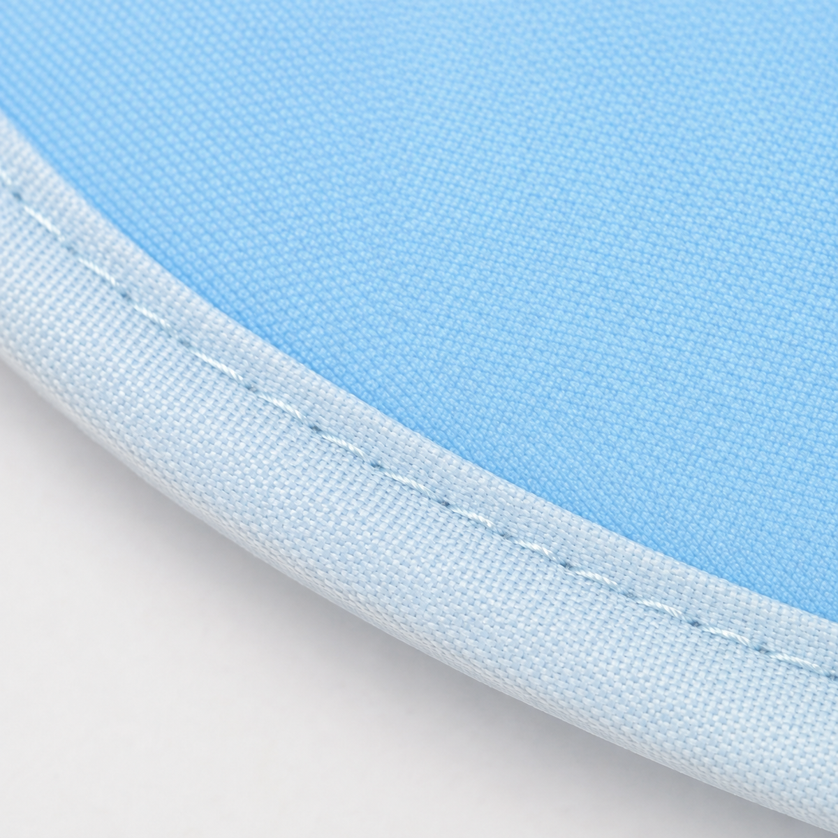 BABY PLASTIC BIB BUTTON CUTE BLUE