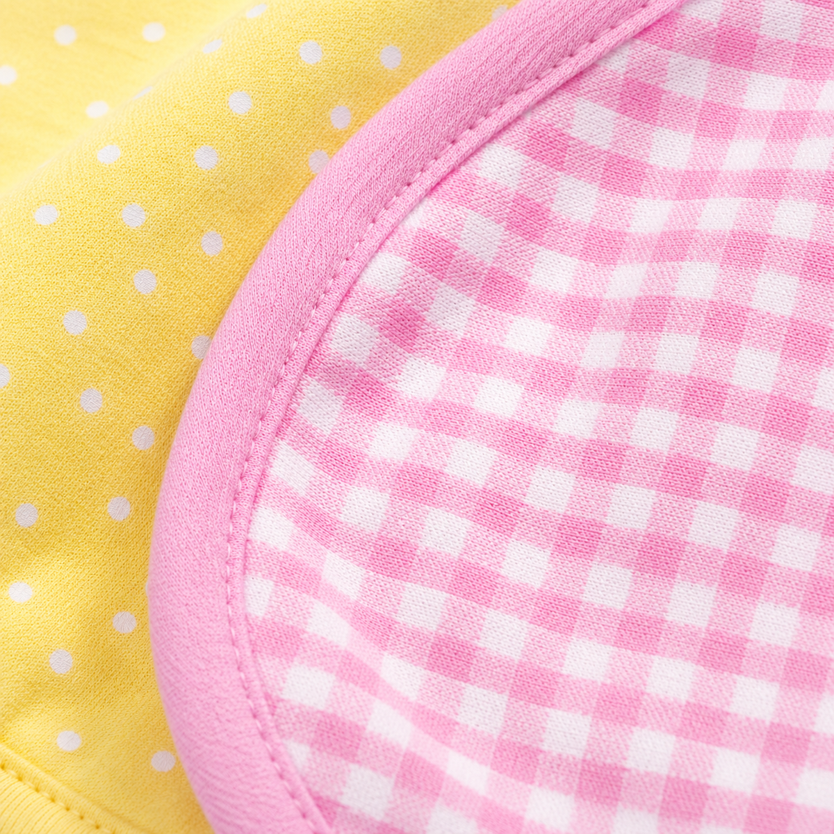 BABY BIB 5PCS SET LEMONADE PINK