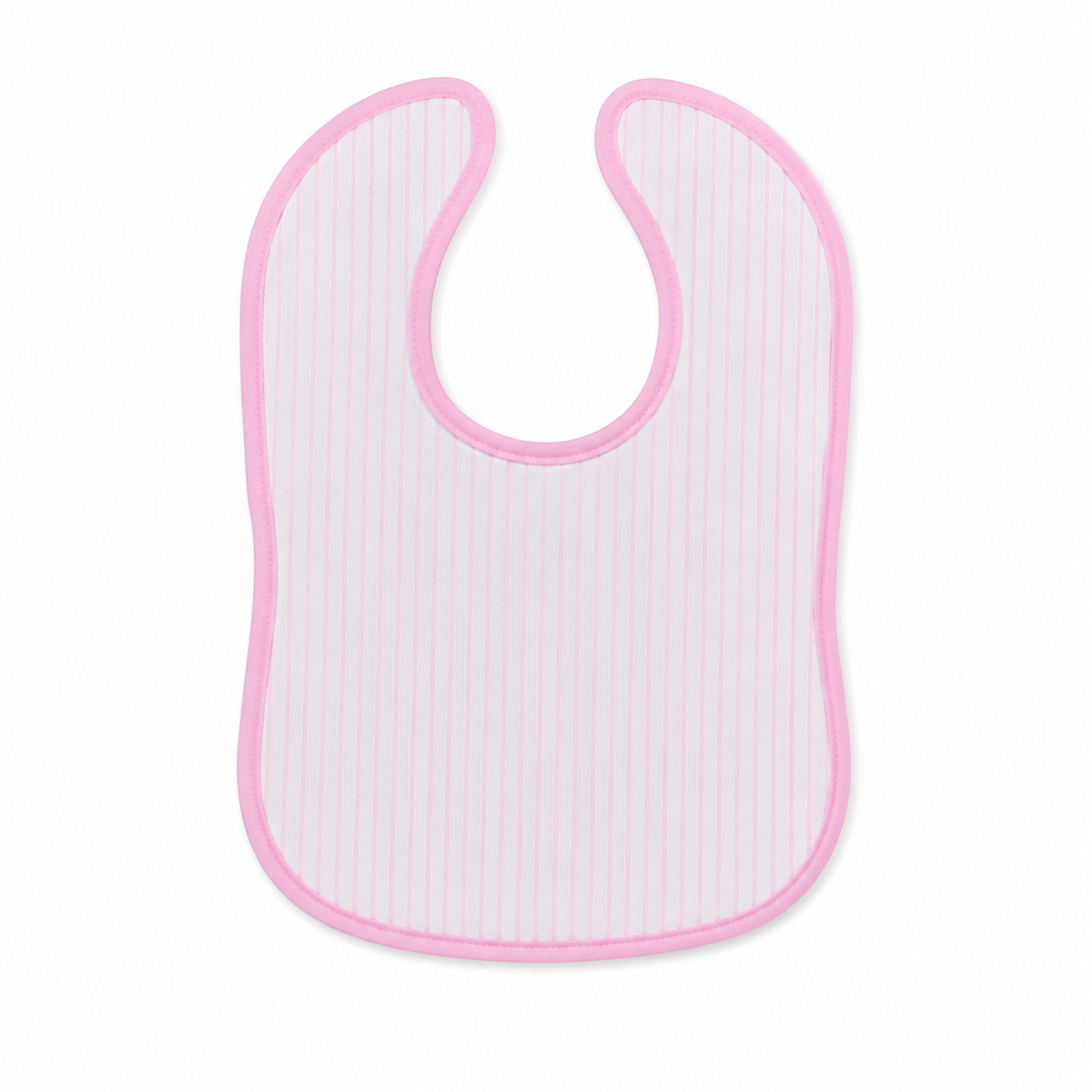 BABY BIB CLASSICAL BOW PRINTED PINK