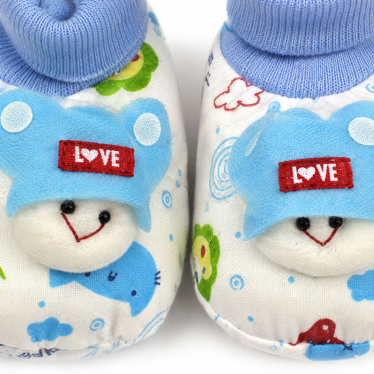 BABY GIFT BOOTIES THAI PRINTED