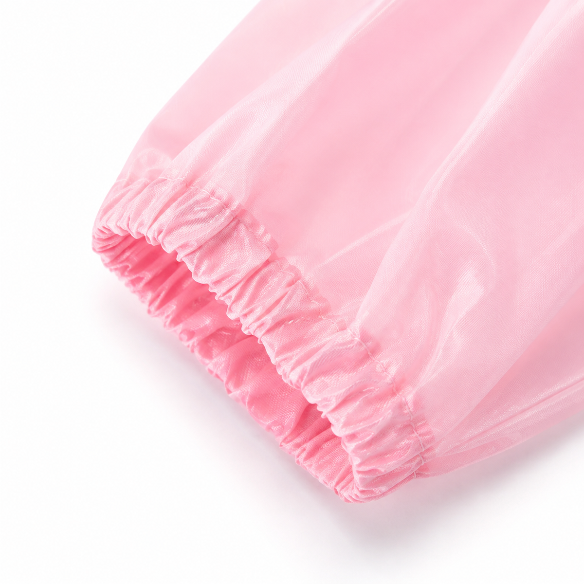 BABY PLASTIC SHIRT BIB PINK