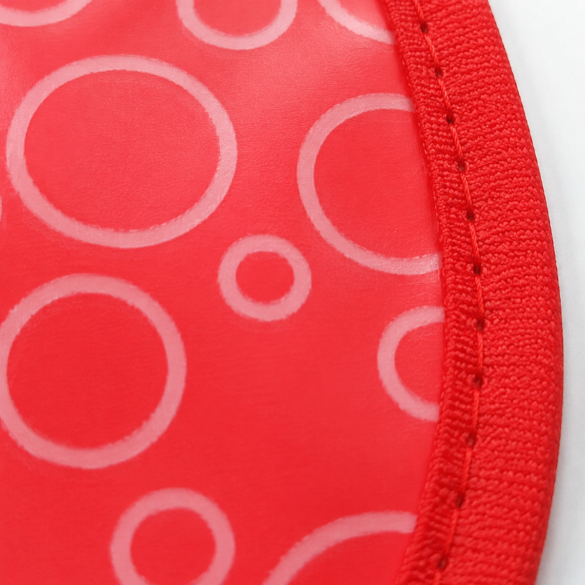 BABY POCKET BIB KITTY RED