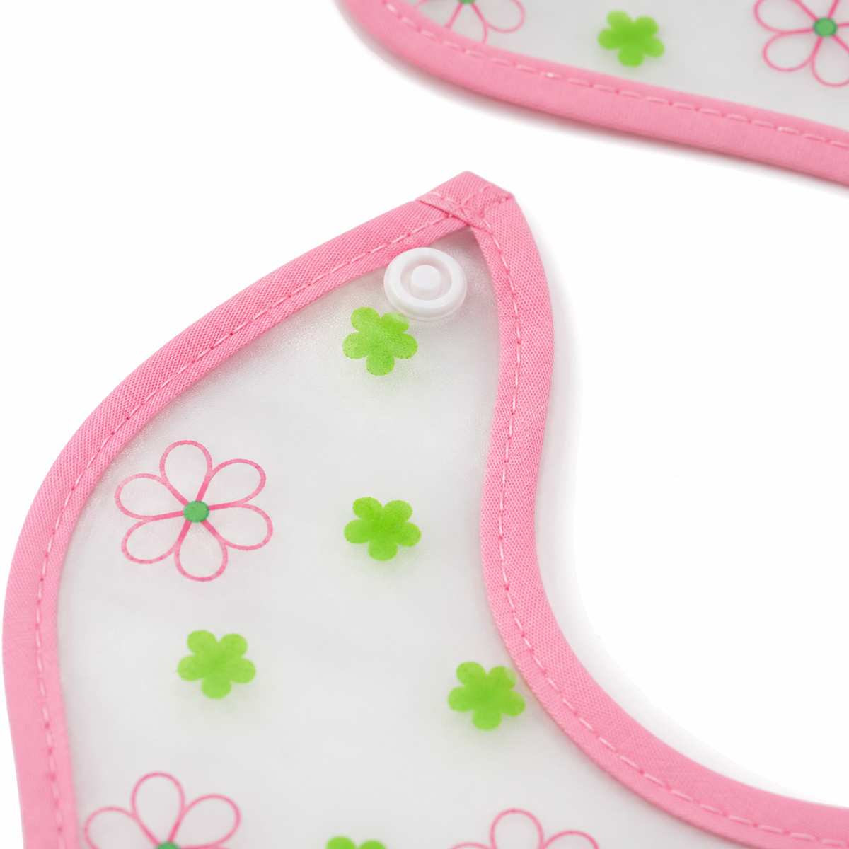 BABY POCKET BIB OWL PINK