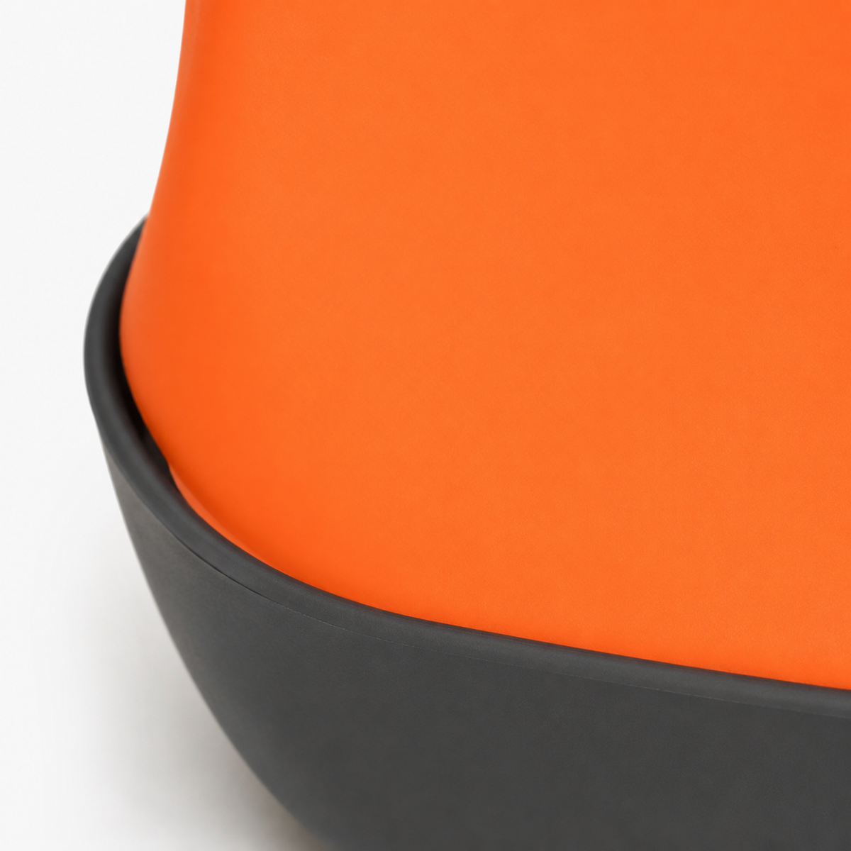 BABY SILICONE BIB FROG ORANGE