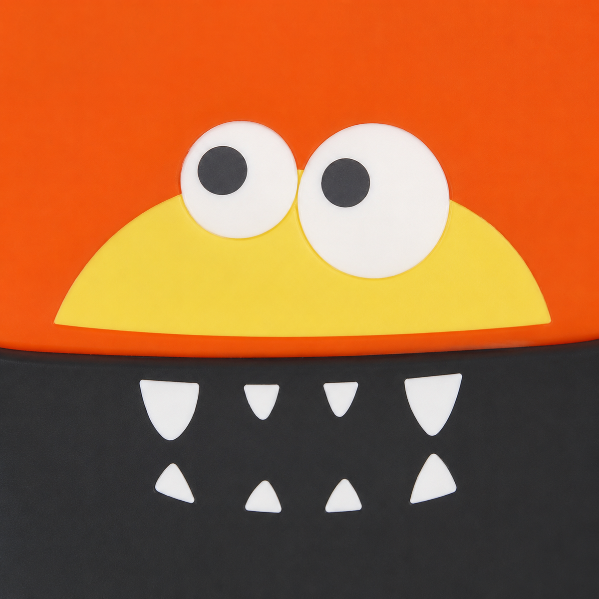 BABY SILICONE BIB FROG ORANGE