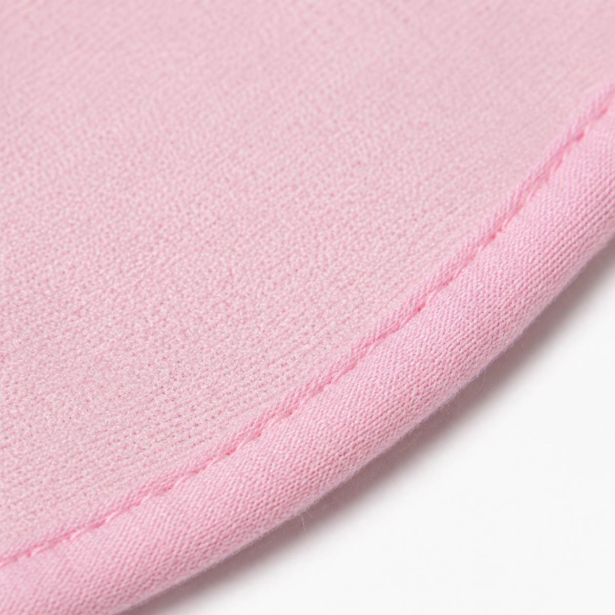 CHINA BABY BIB VELVET BEE PINK
