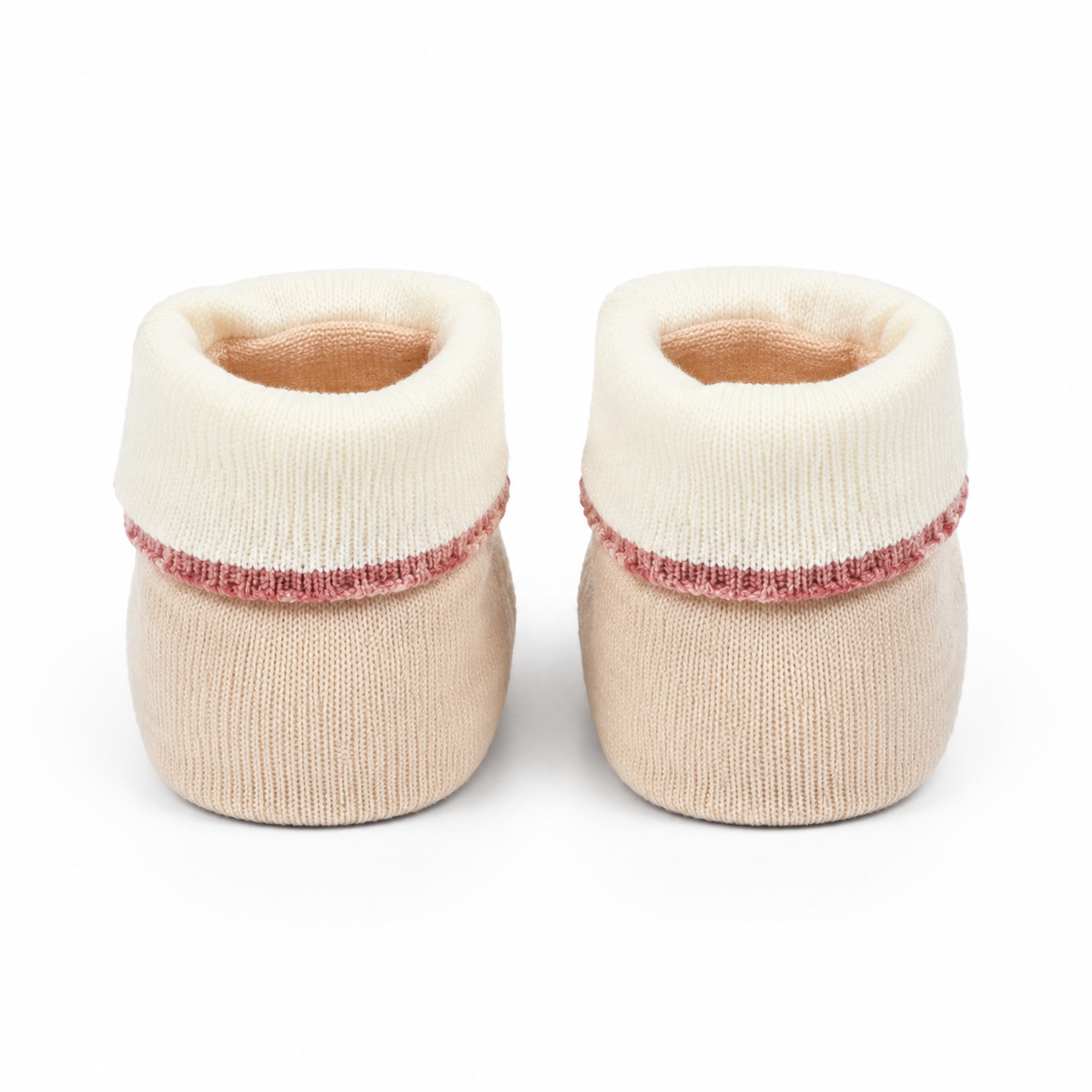 BABY BOOTIES FANCY BABY PINK