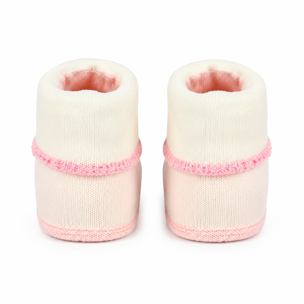 BABY BOOTIES FANCY LIGHT ORANGE