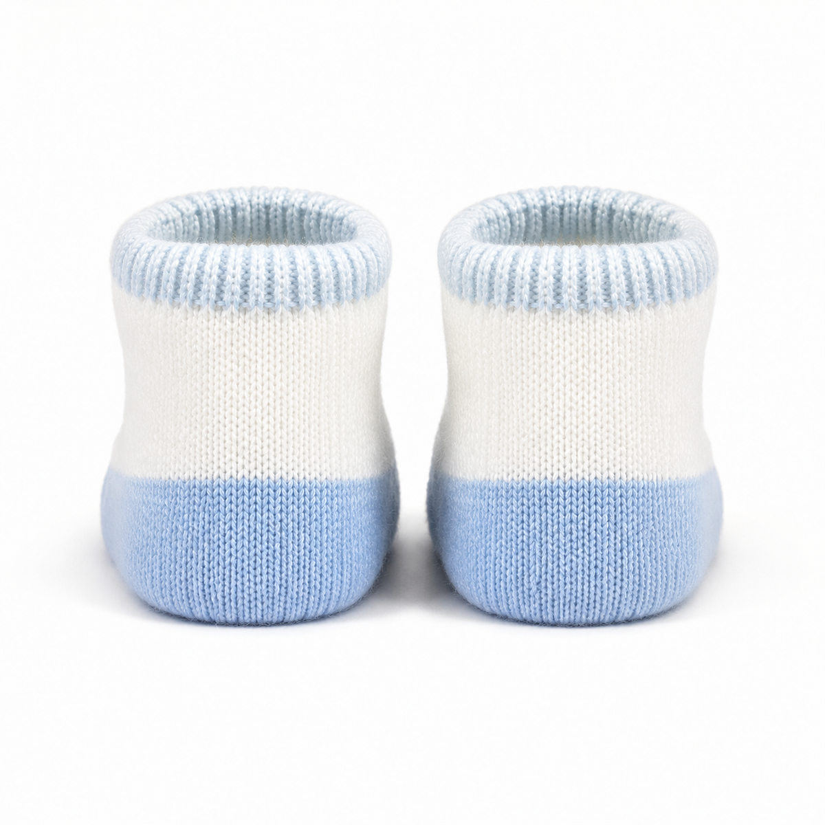 BABY BOOTIES FANCY SKY BLUE