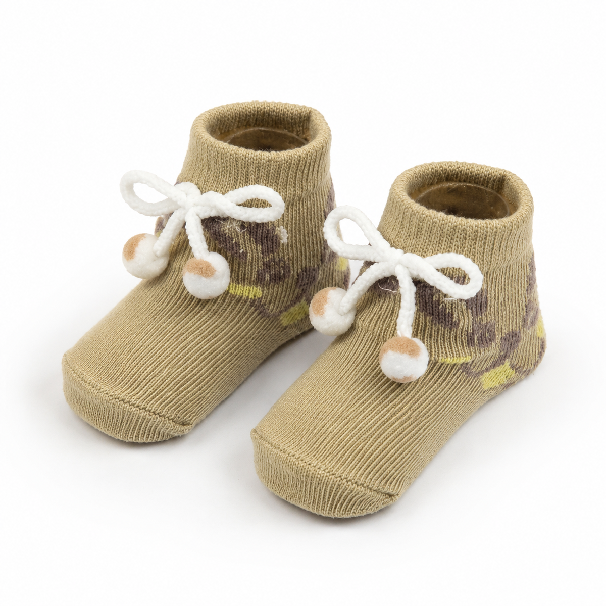 BABY BOOTIES LIGHT BROWN SUNNY BABY