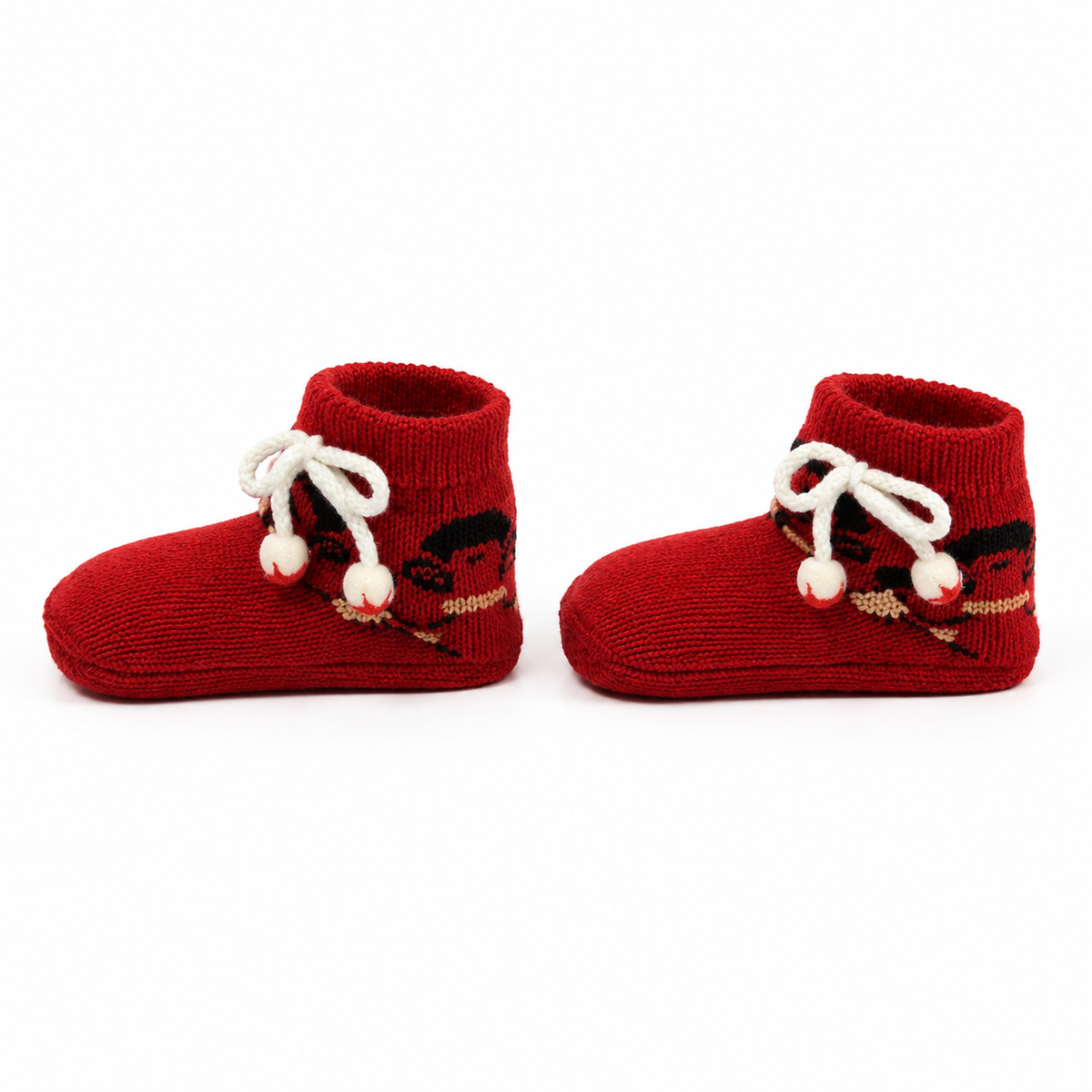 BABY BOOTIES RED SUNNY BABY