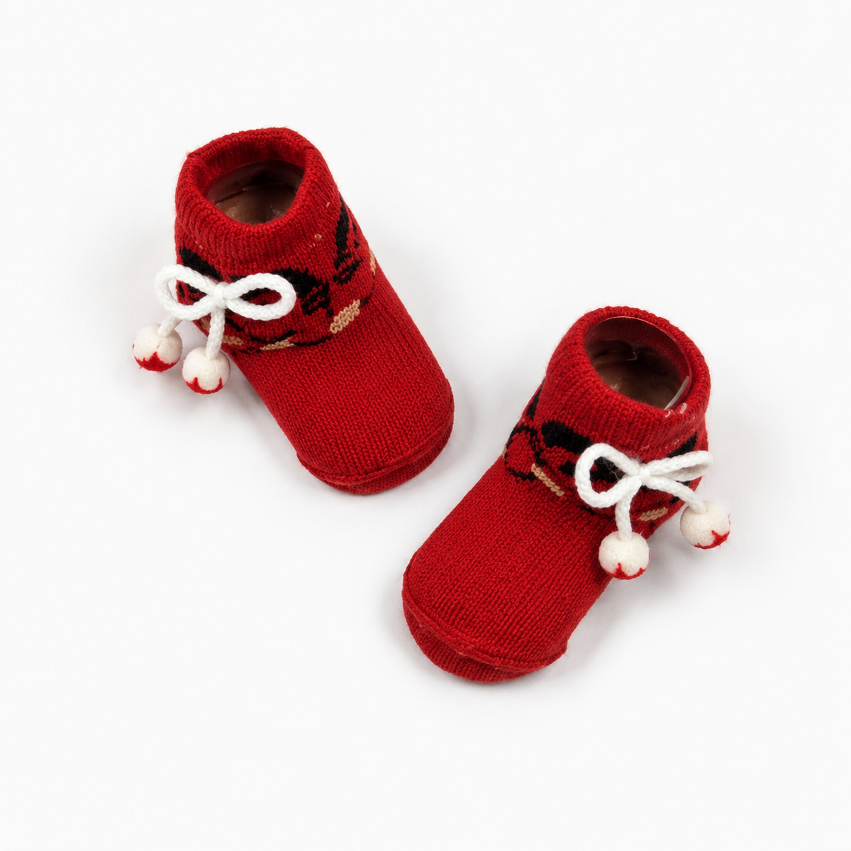 BABY BOOTIES RED SUNNY BABY