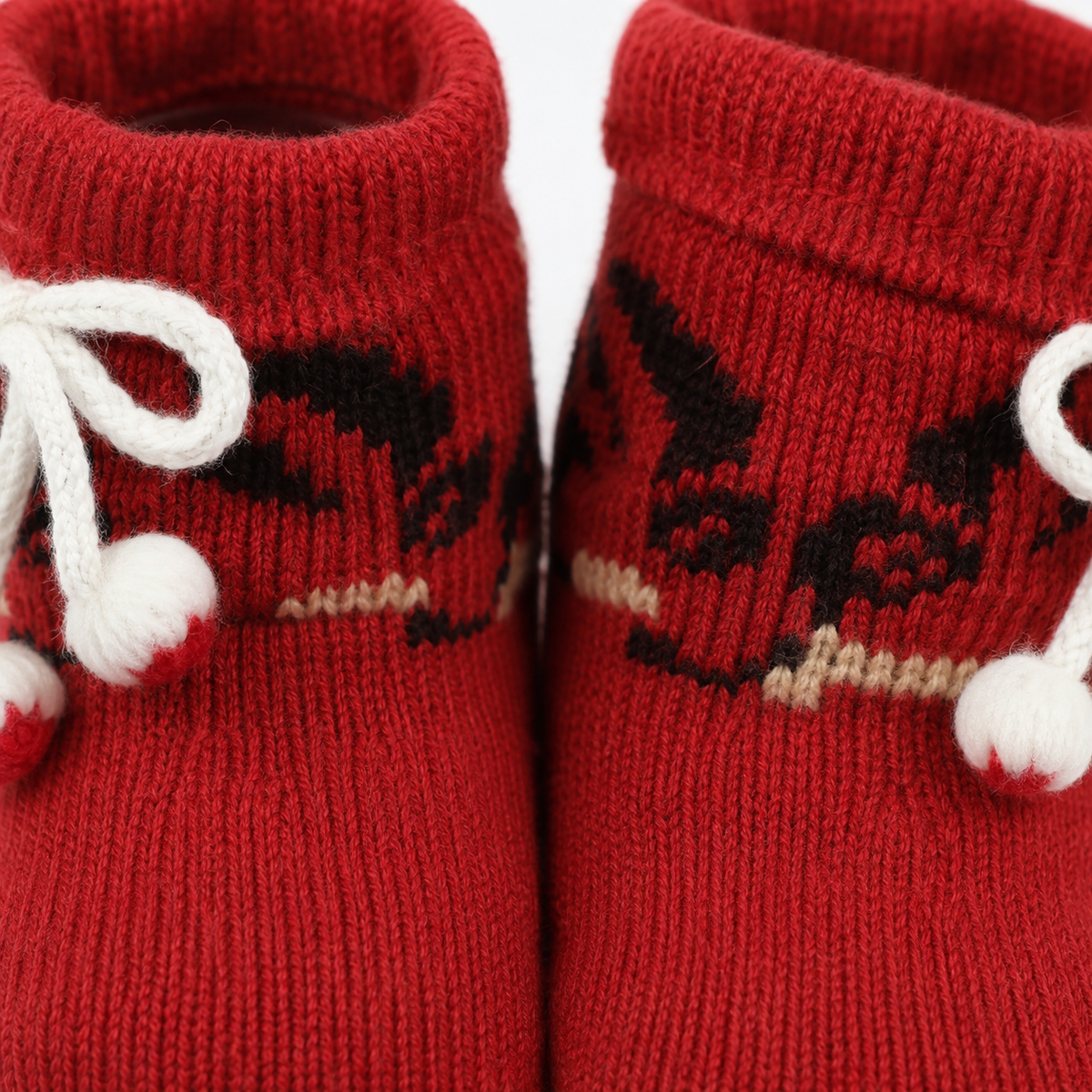BABY BOOTIES RED SUNNY BABY