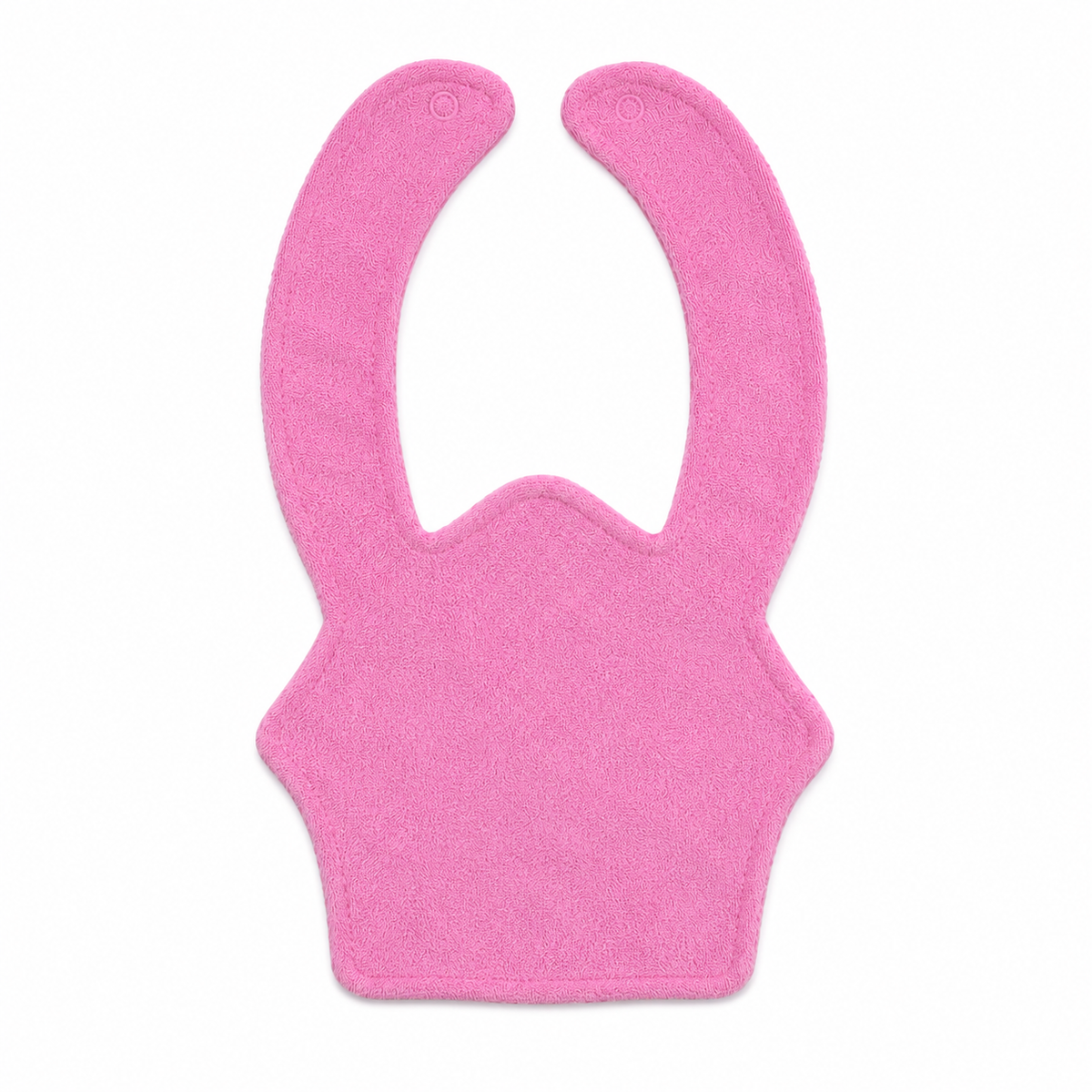 CHINA BABY BIB VELVET ICECREAM PINK
