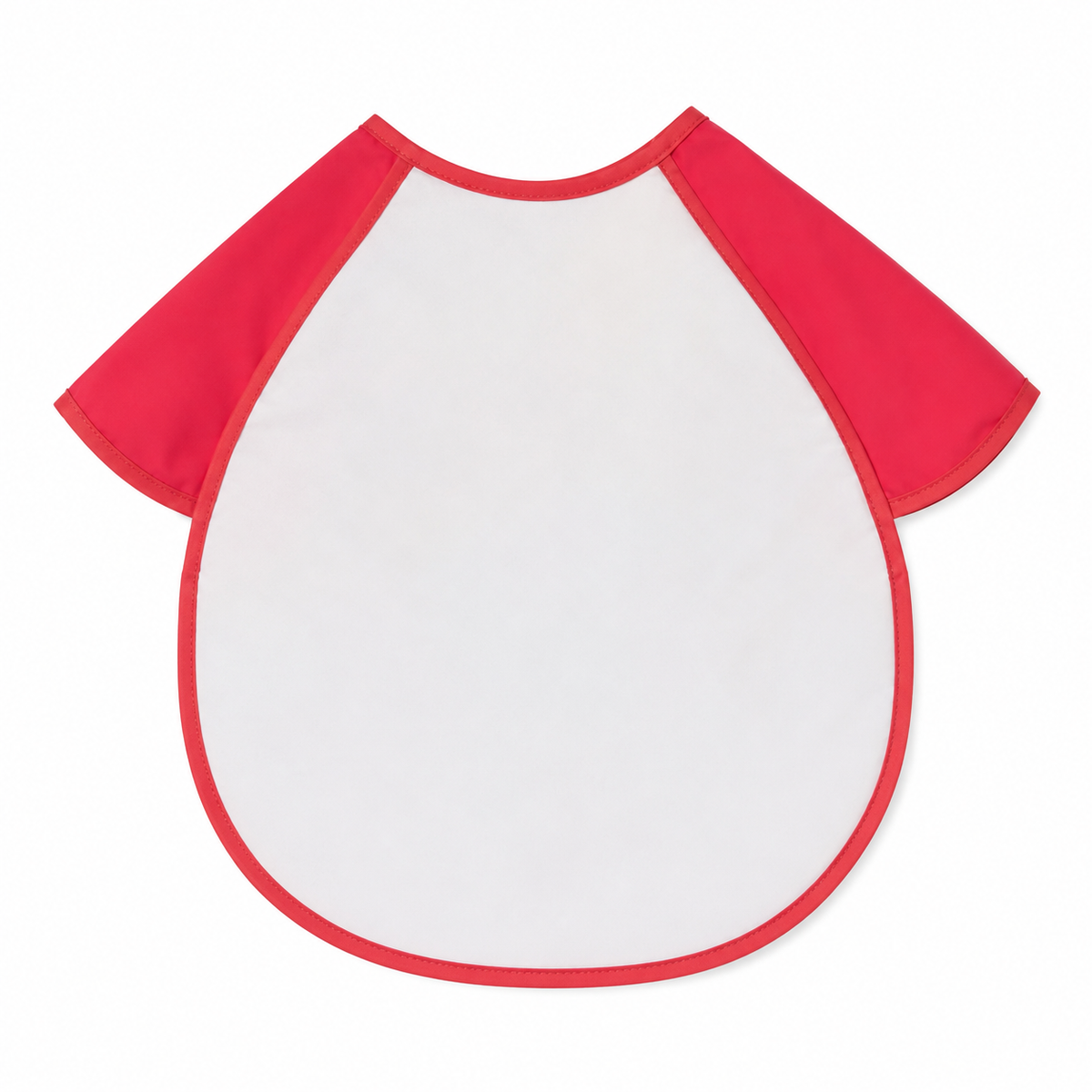 DUNGAREE PRINT BABY APRON BIB WATERPROOF FULL COVER