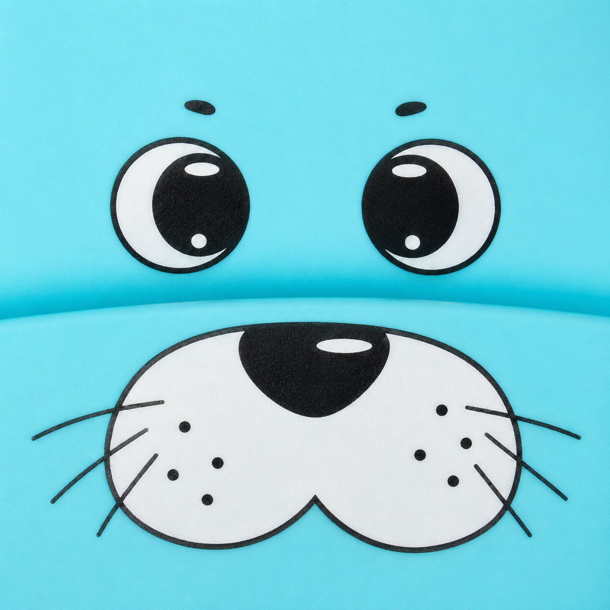 CHINA BABY SILICONE BIB BEAR BLUE