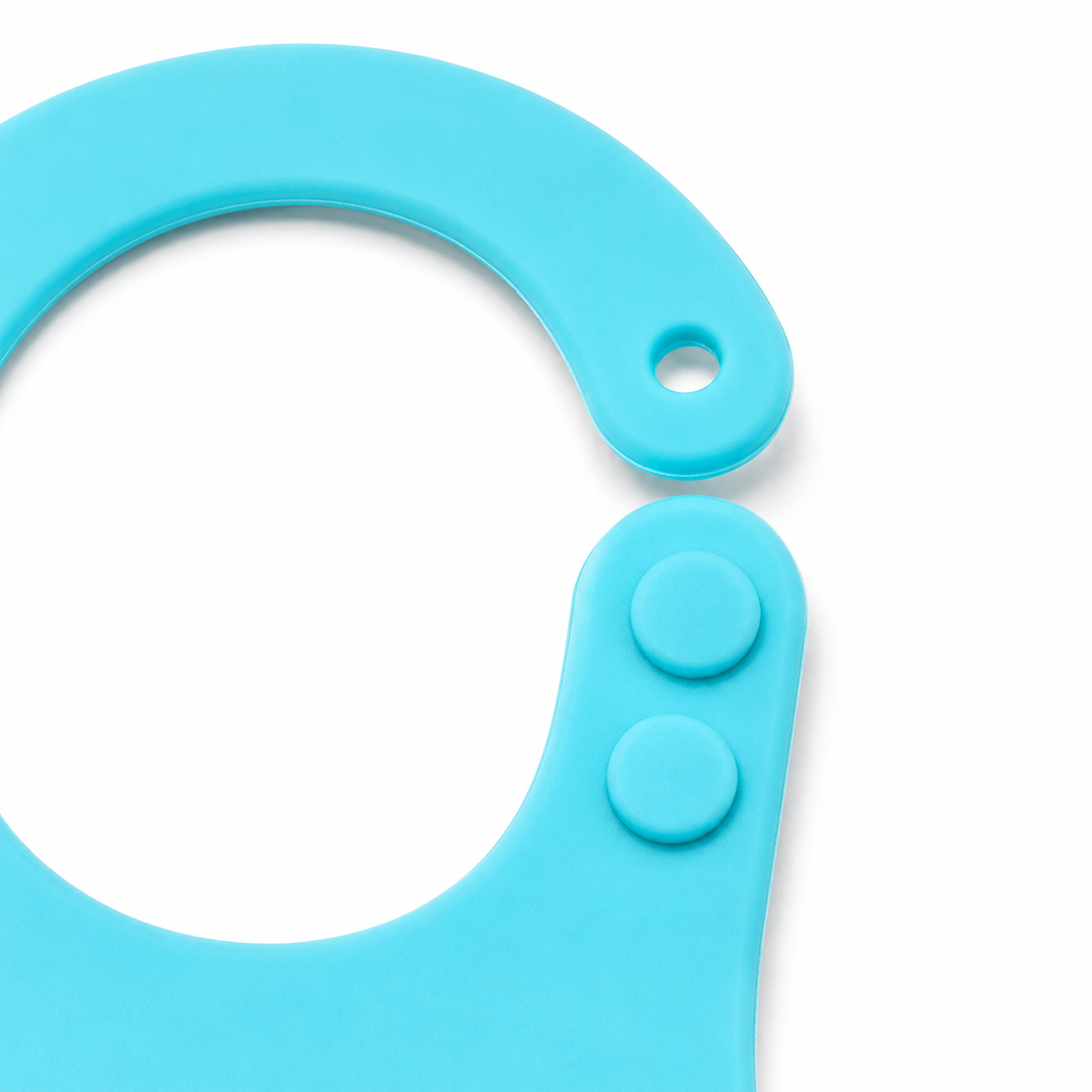 CHINA BABY SILICONE BIB BEAR BLUE