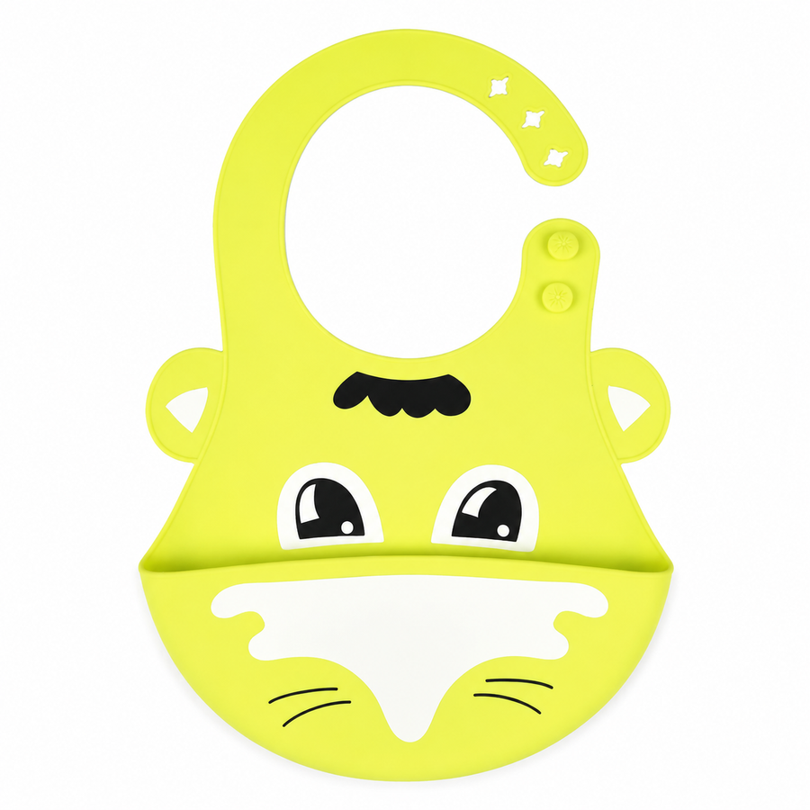 CHINA BABY SILICONE BIB FROG GREEN