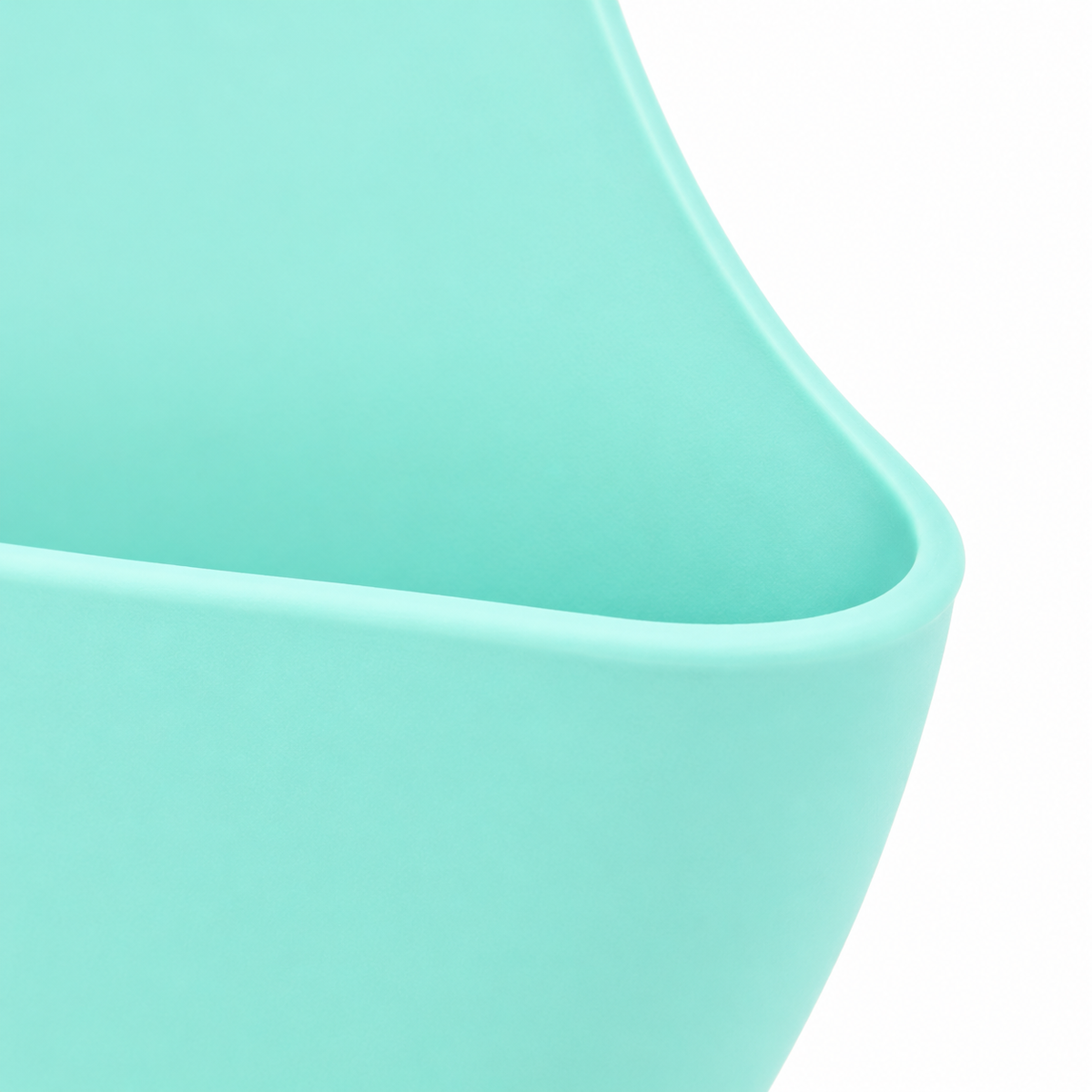 CHINA BABY SILICONE BIB RABBIT GREEN