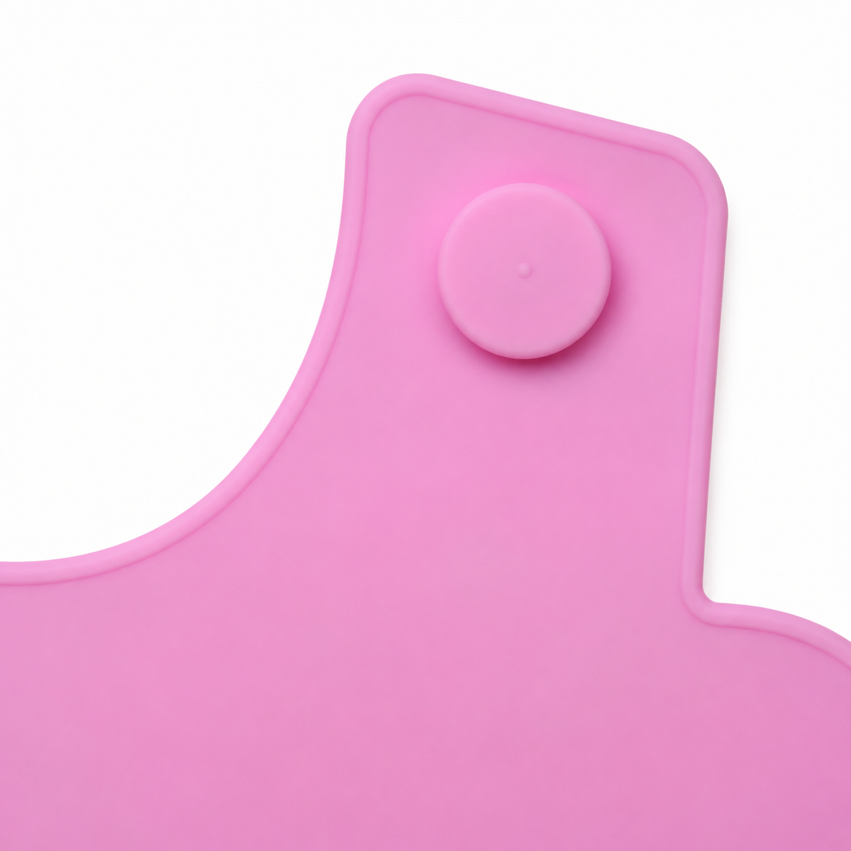 CHINA BABY SILICONE BIB RABBIT PINK