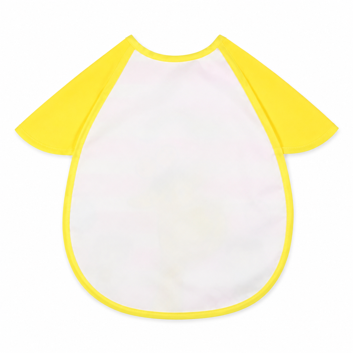 HAPPY GIRAFFE & RAINBOW PRINT BABY APRON BIB WATERPROOF FULL COVER
