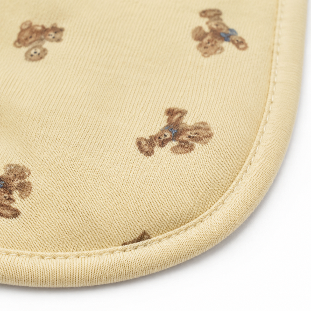 LARGE 3-PACK PREMIUM BABY BIBS MINI BICYCLE PRINT BEIGE,LAVENDER & SKY BLUE