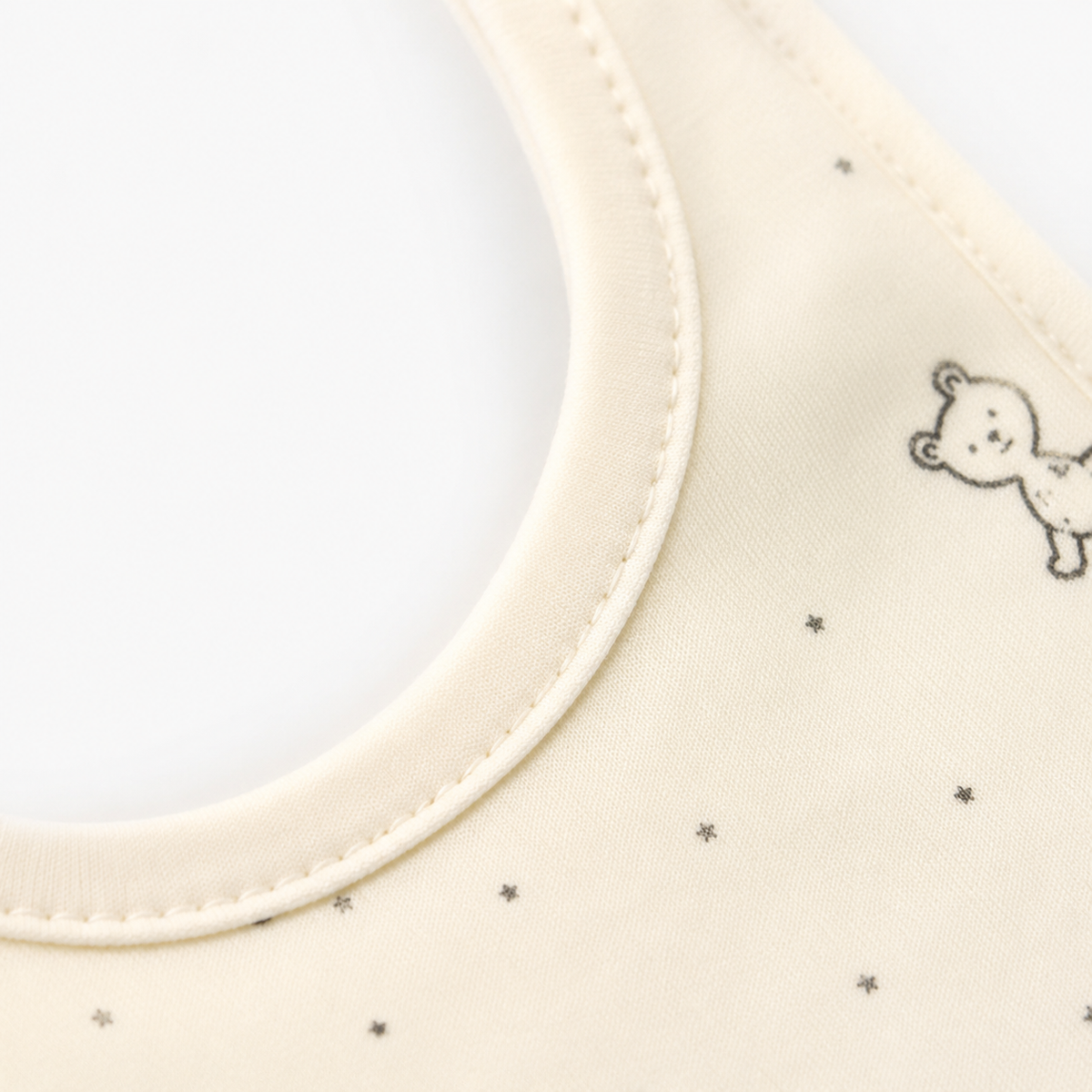 LARGE 3-PACK SOFT COTTON BABY BIBS AEROPLANE, KOALA & GREY STRIPES THEM