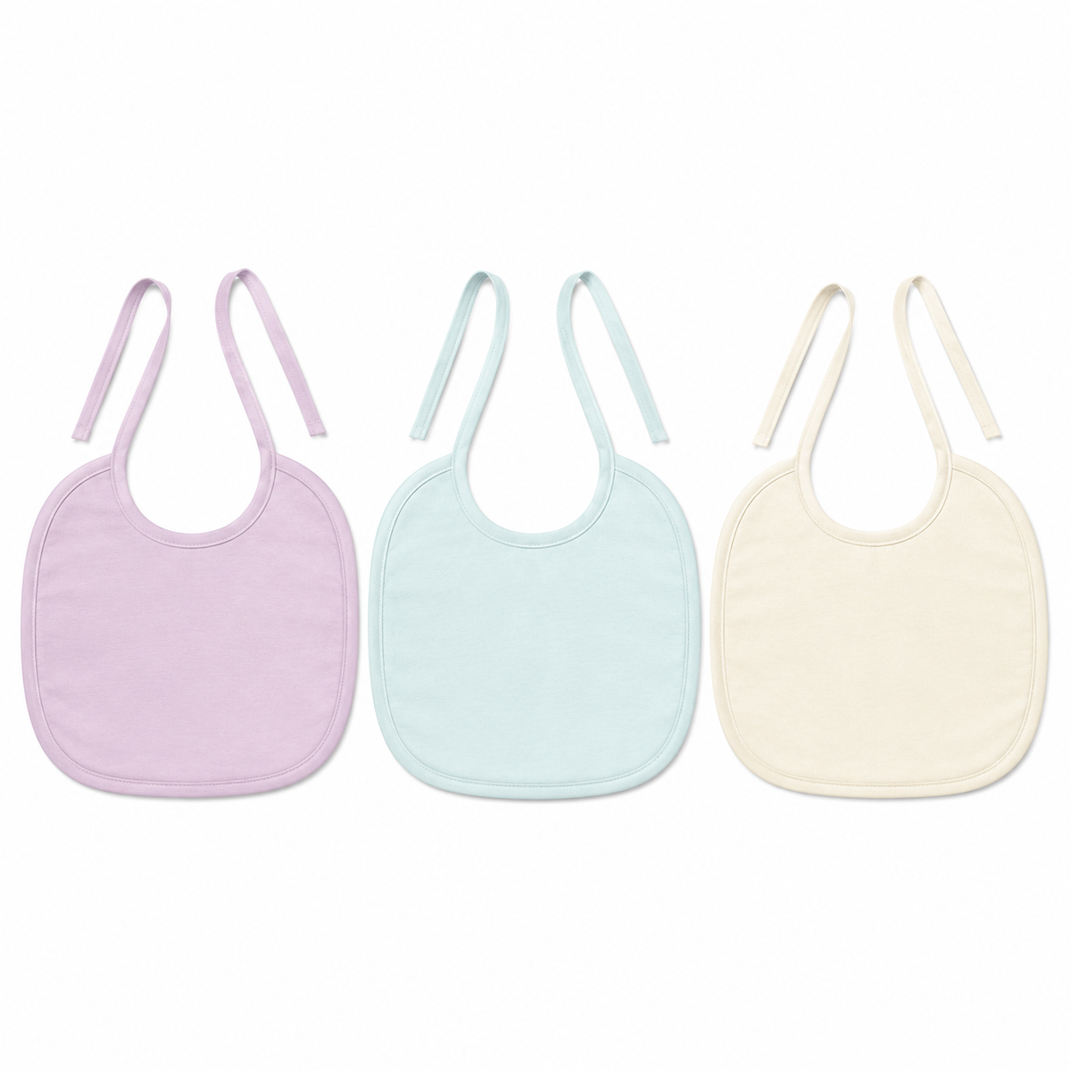MEDIUM 3 PACK PREMIUM COTTON BABY BIBS SEA LIFE, BALON & SHIP THEM