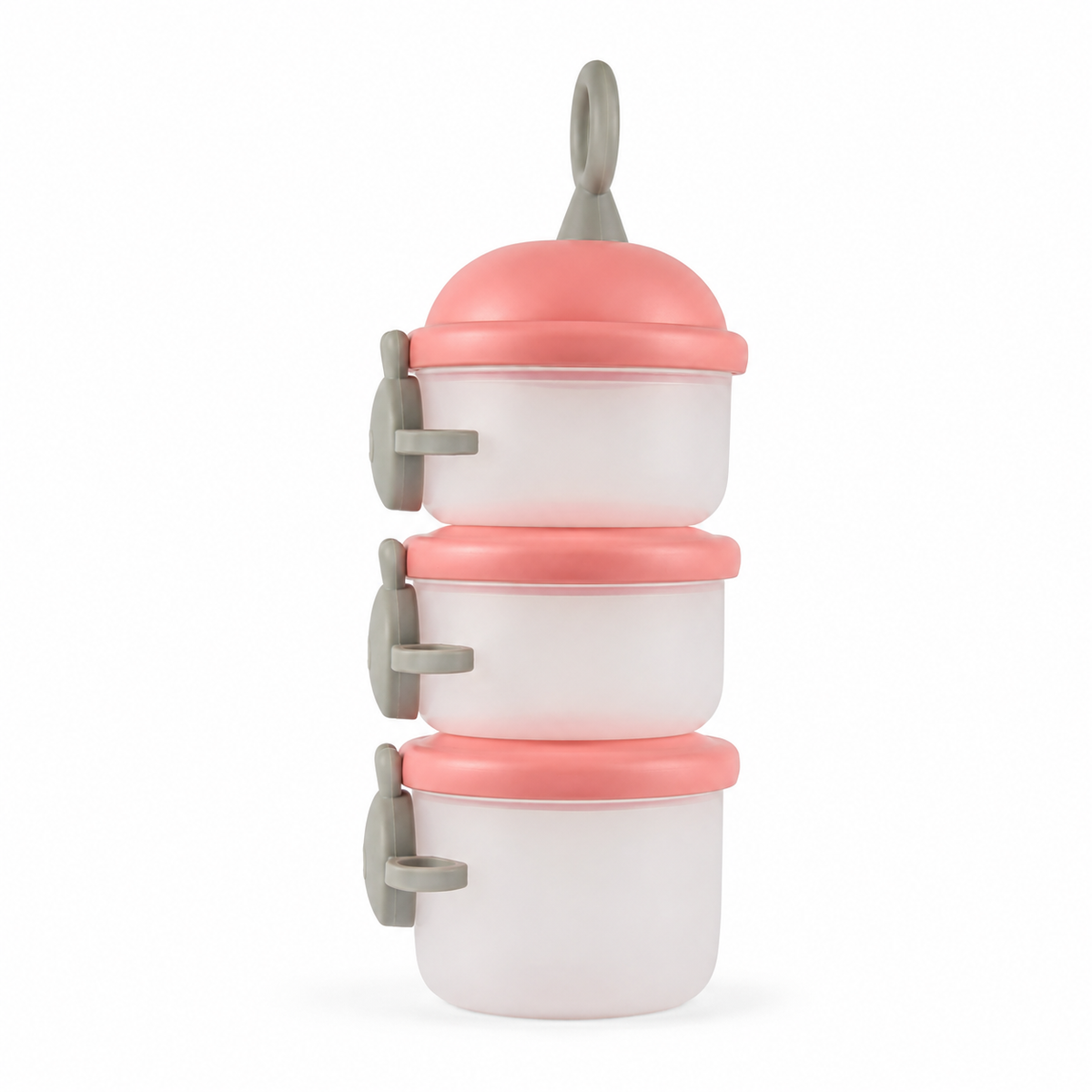 Baby Milk Container 3pcs Peach