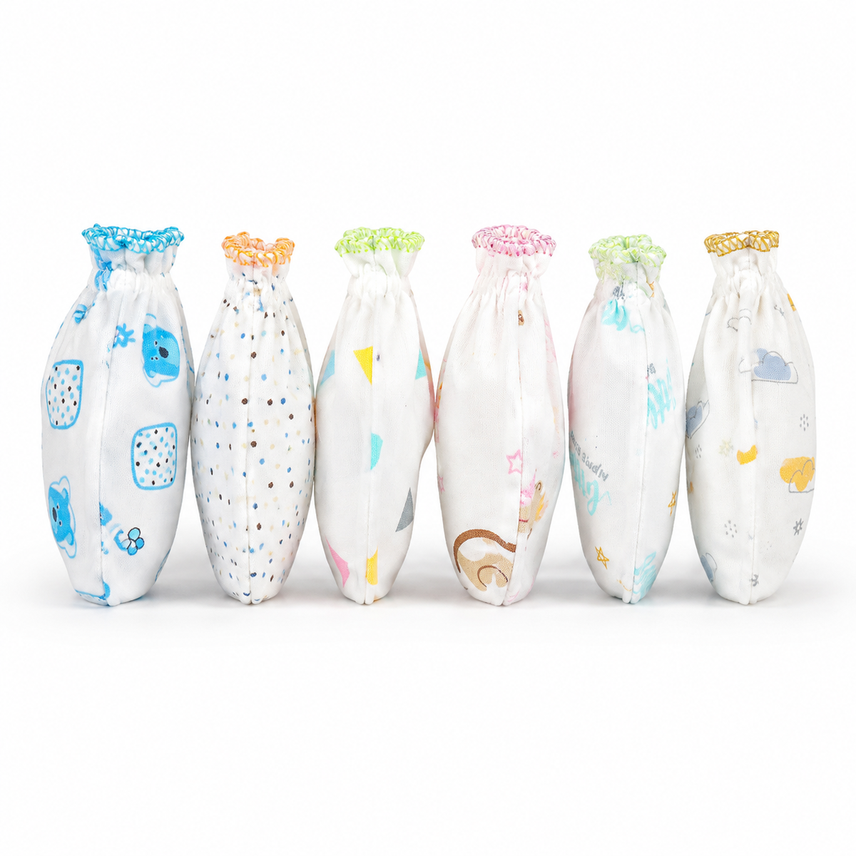 Baby Mittens 6pcs Pack Little Home