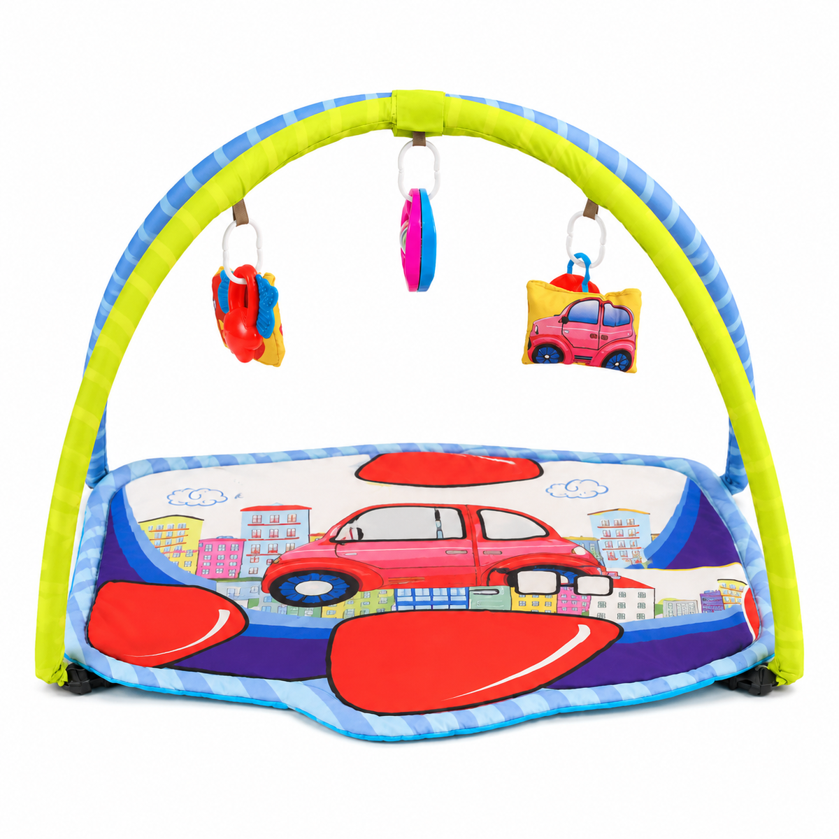 Baby Play Gym Aeroplane Blue