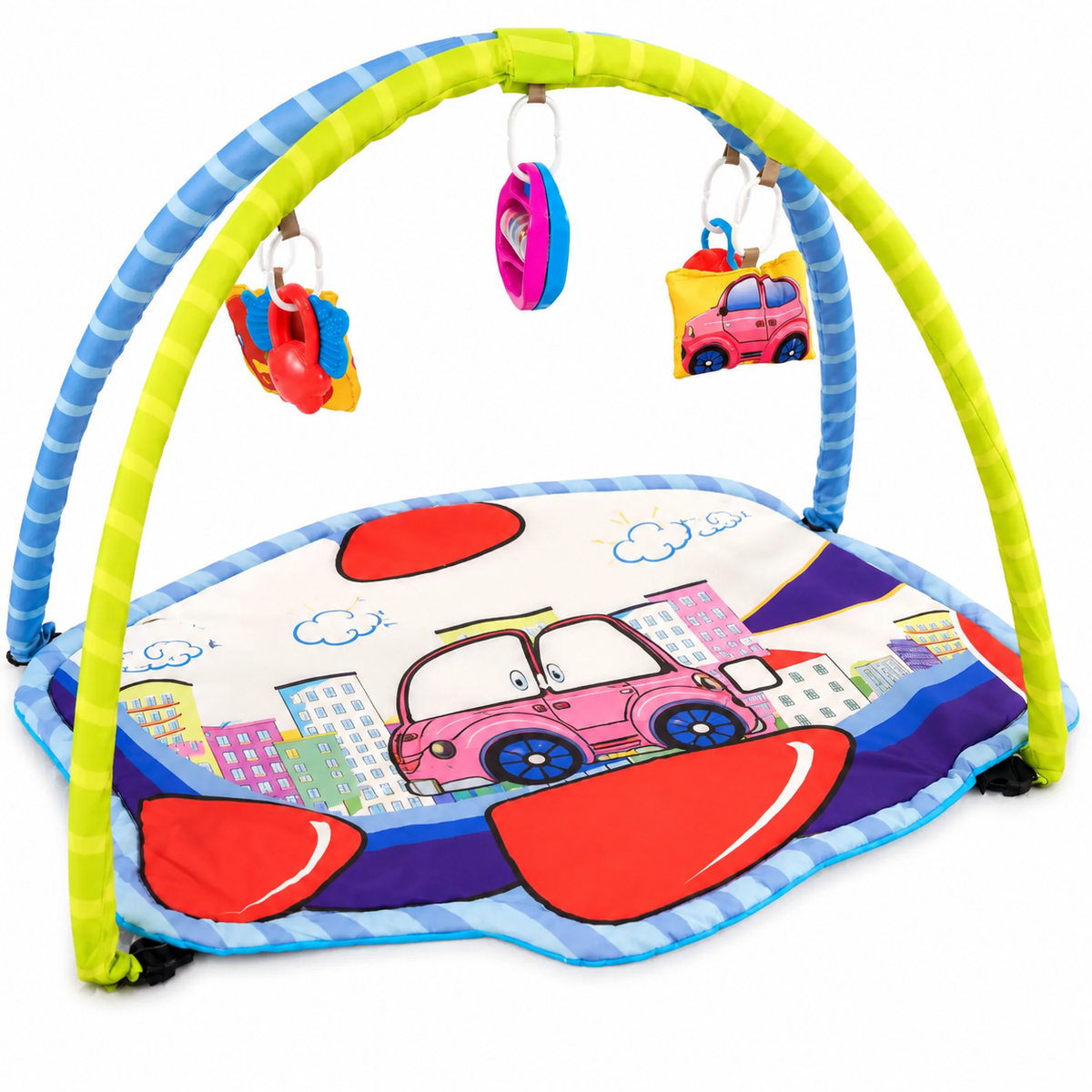 Baby Play Gym Aeroplane Blue