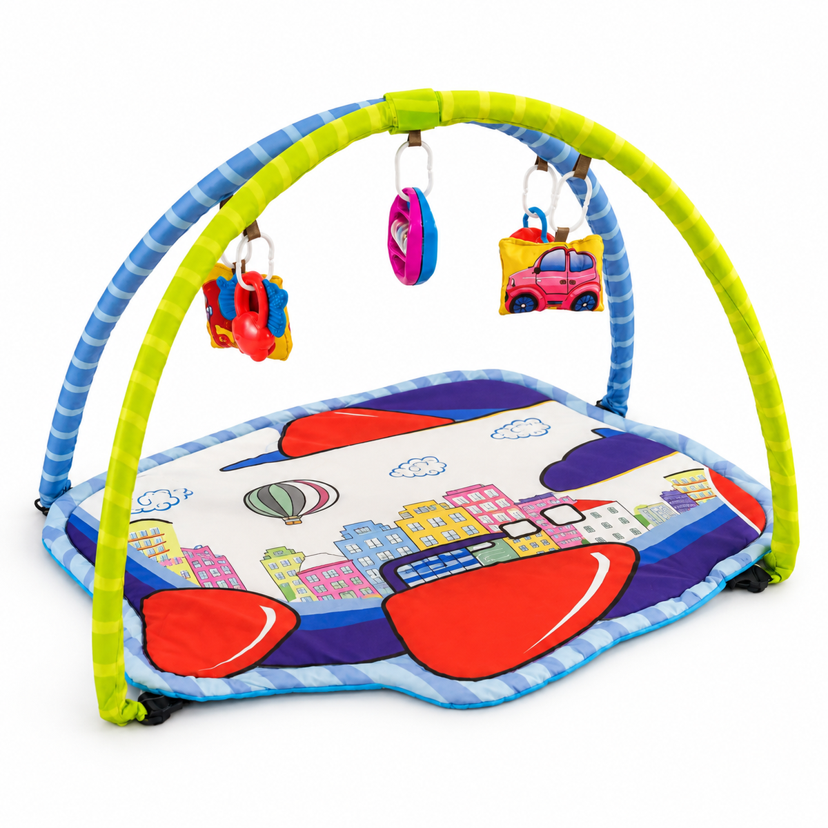 Baby Play Gym Aeroplane Blue