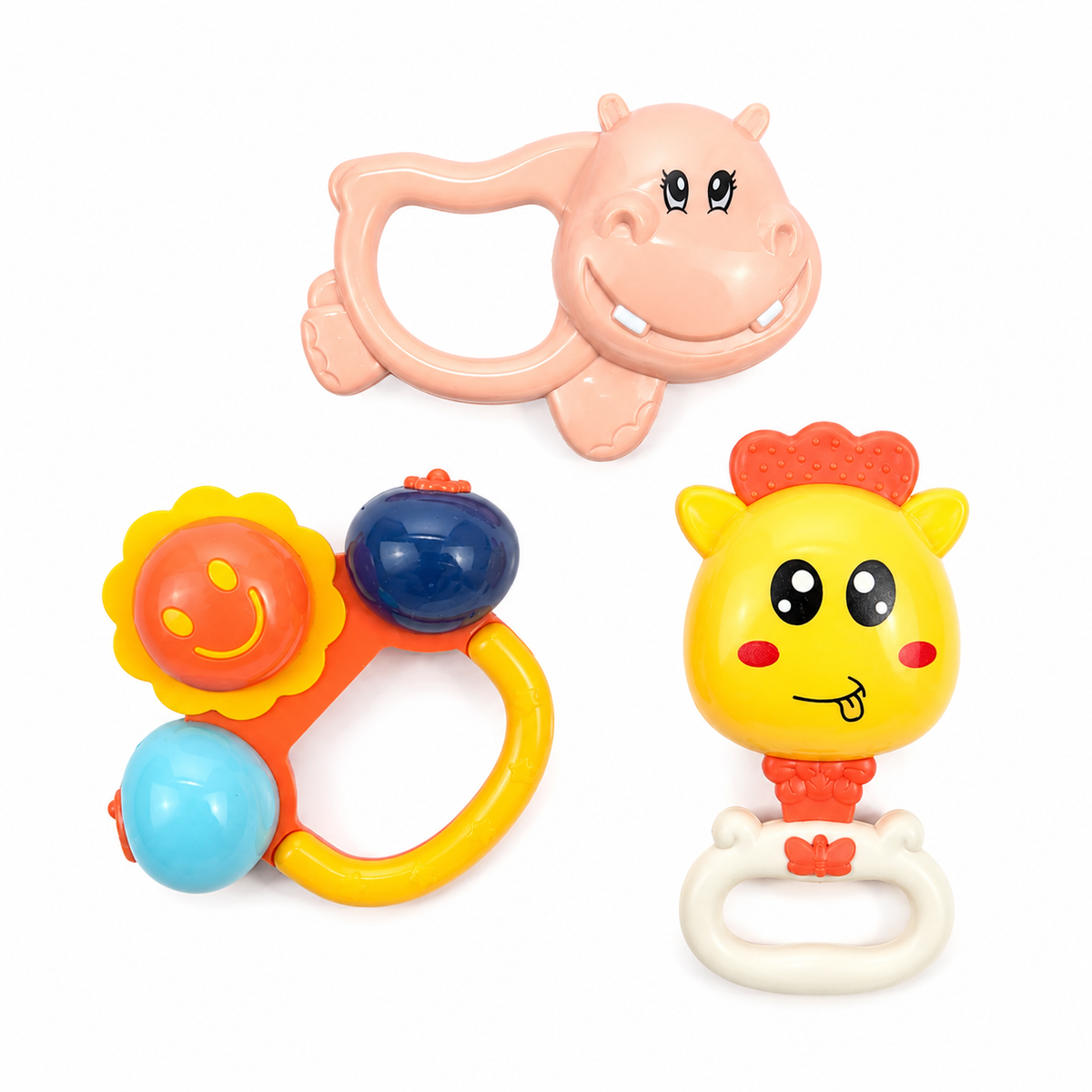 Baby Rattle Box 3pcs