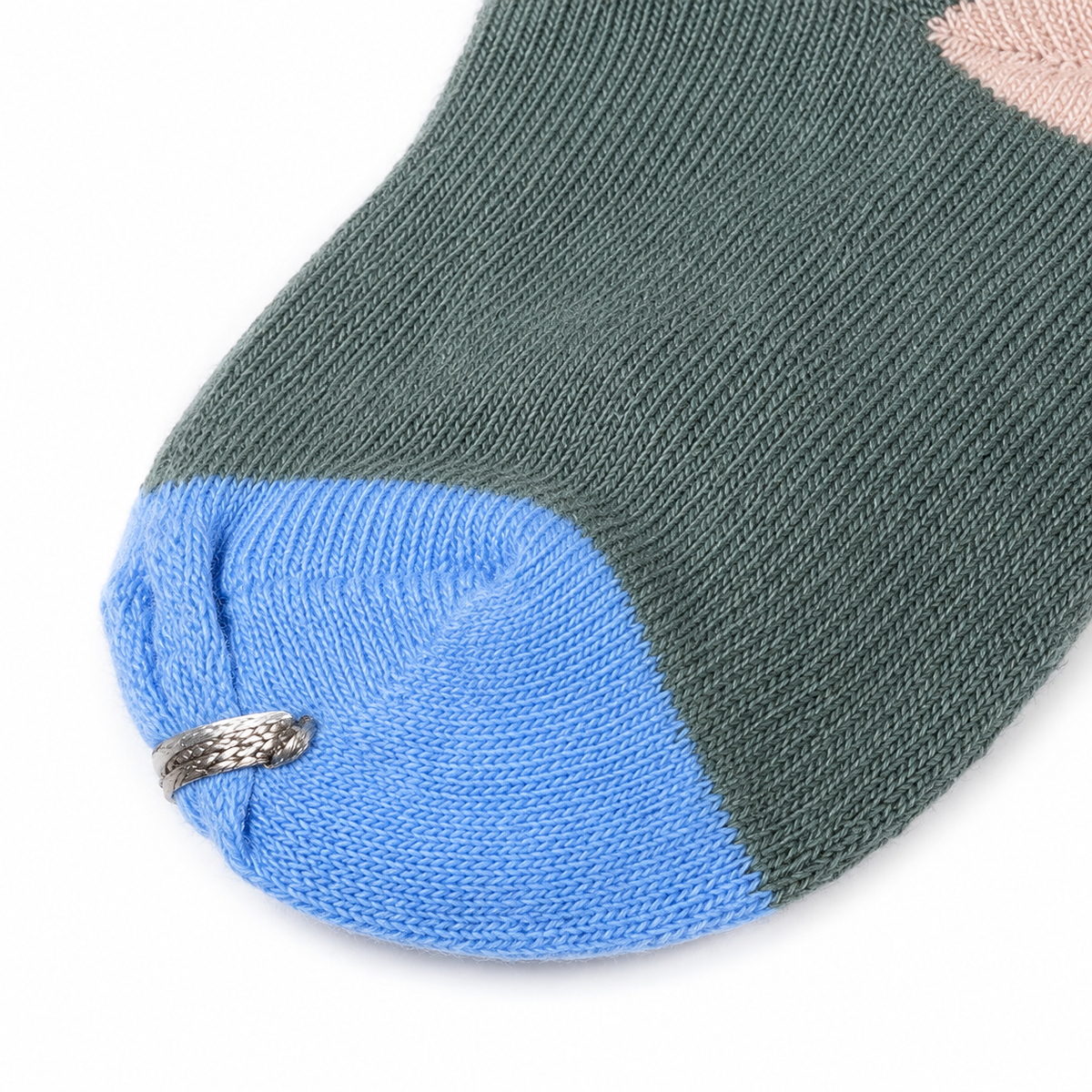 Soft Cotton Baby Socks 2-Pack with Fold-Over Cuffs, 0-12M
