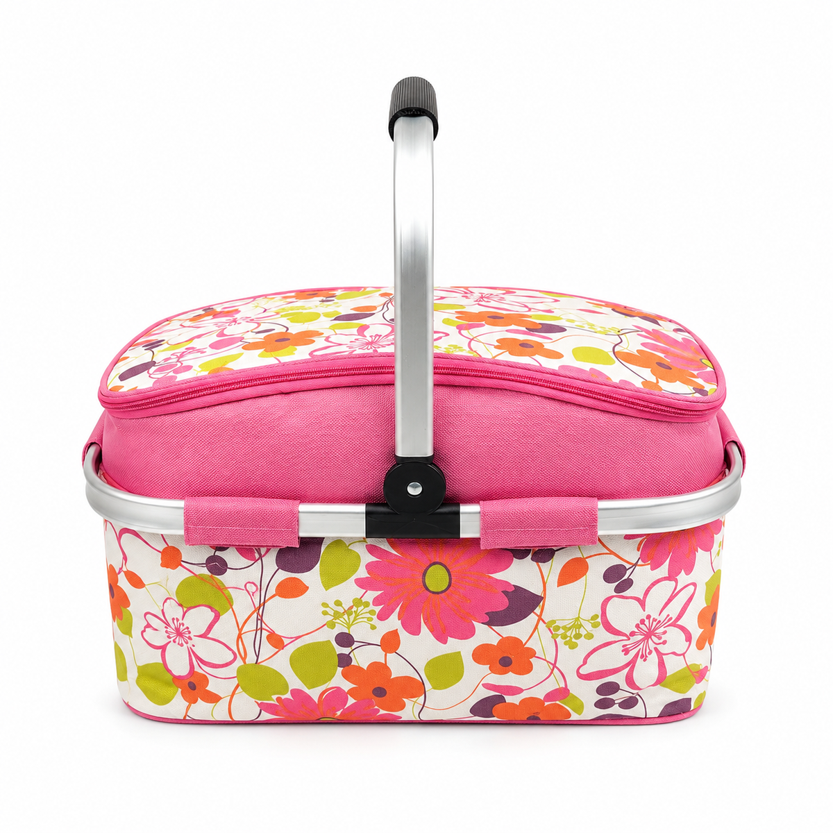 Baby Basket Steel Single Handle Pink